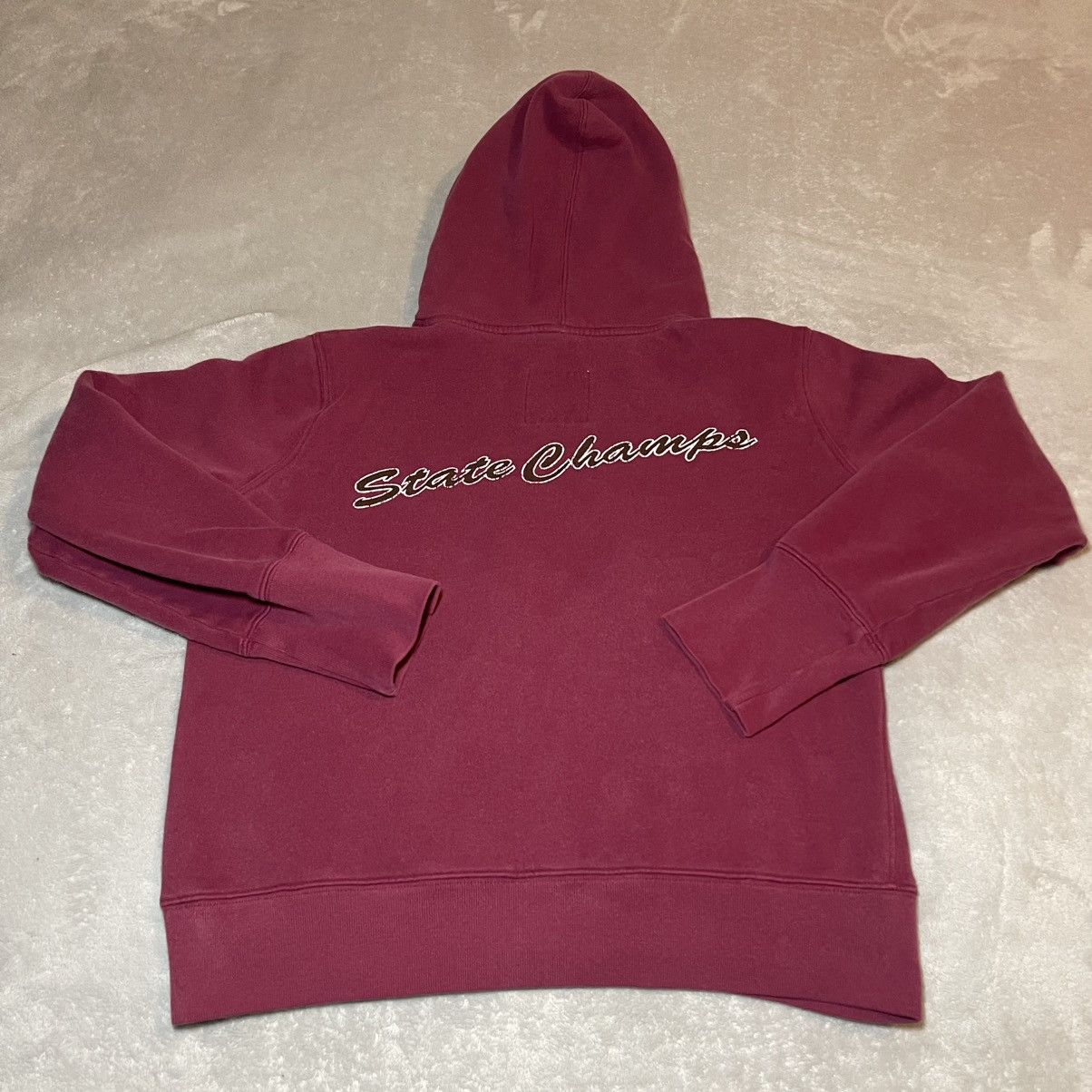 Other Vintage WSU Cougars Womens Medium Burgundy Hoodie Y2K Size M / US 6-8 / IT 42-44 - 2 Thumbnail