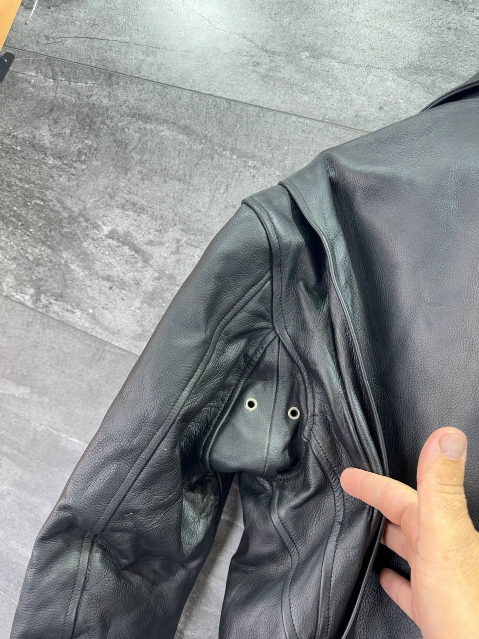 Genuine Leather Vintage Motorcycle Leather Biker Mens Jacket Size US S / EU 44-46 / 1 - 14 Thumbnail