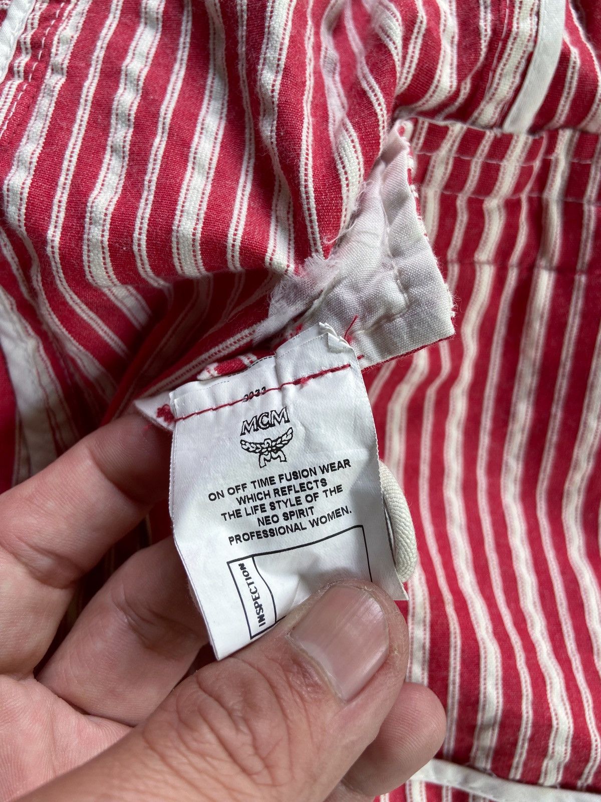 MCM MCM MUNCHEN CASUP STRIPED BLAZER Size M / US 6-8 / IT 42-44 - 12 Thumbnail