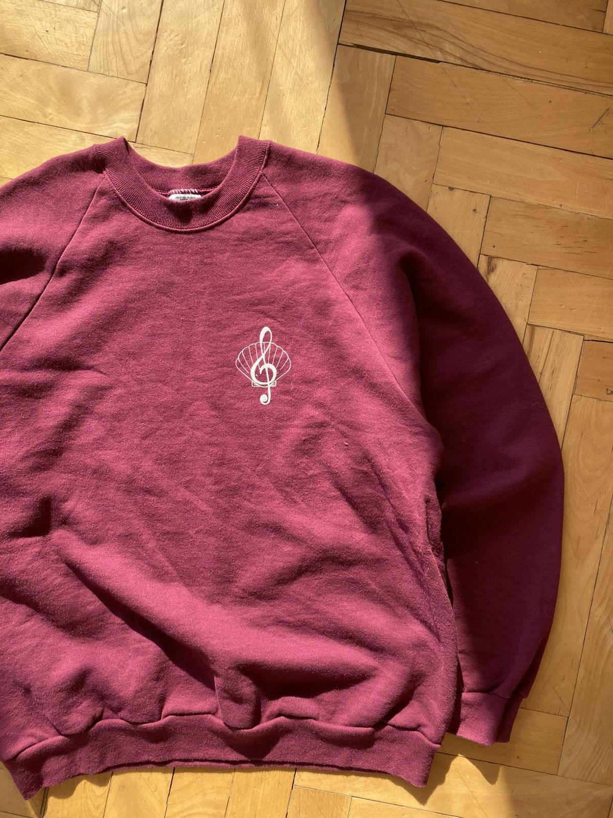 Vintage 90s Screen Stars red sweatshirt Size US L / EU 52-54 / 3 - 2 Thumbnail