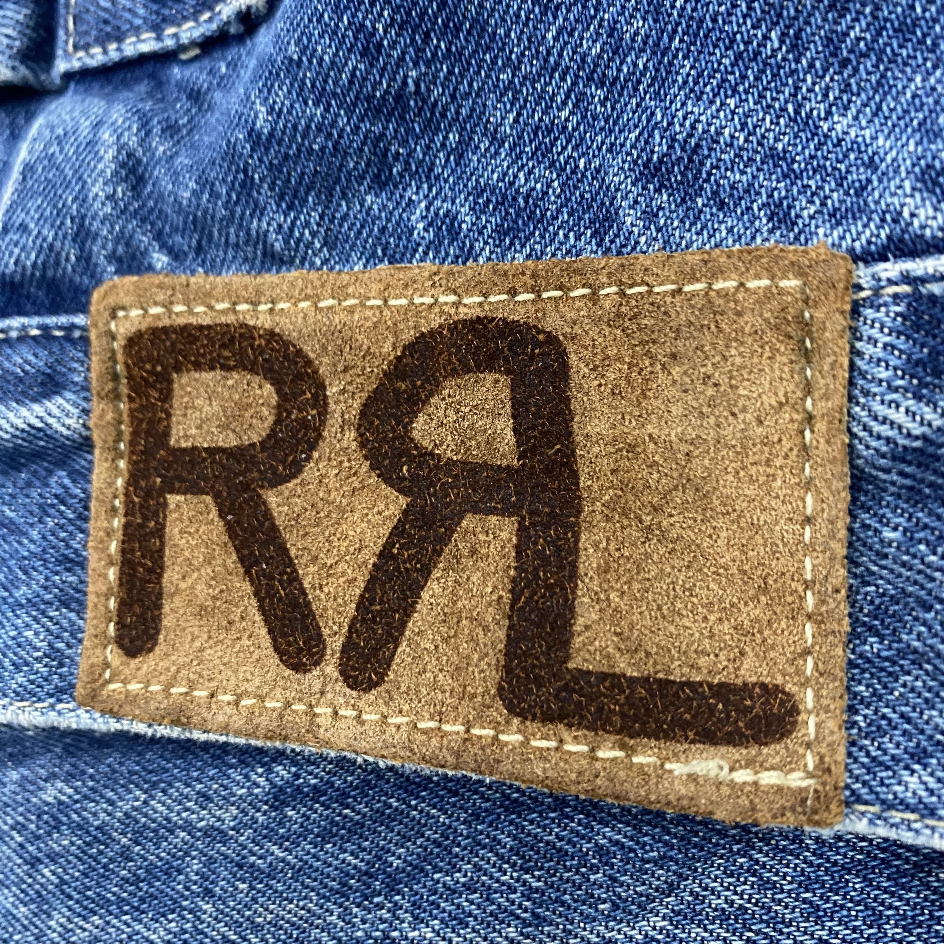 RRL Ralph Lauren 💥RRL RALPH LAUREN DENIM TRUCKER JACKET Size US S / EU 44-46 / 1 - 11 Thumbnail