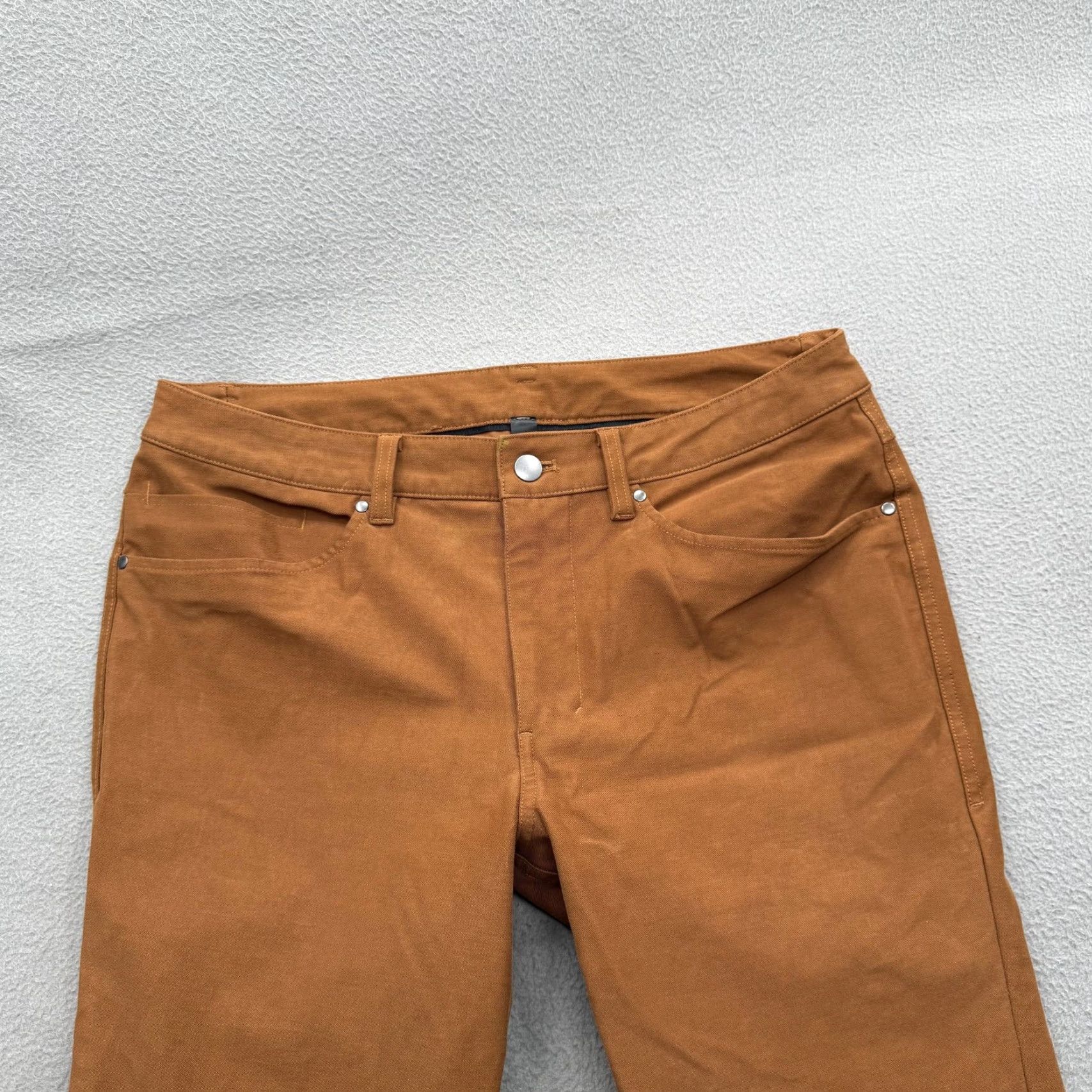 Lululemon Lululemon Pants Mens 32 Brown 5 Pocket Straight Leg Stretch Chino Casual Pants Mens 32 Brown Casual Workwear City Size US 32 / EU 48 - 7 Thumbnail
