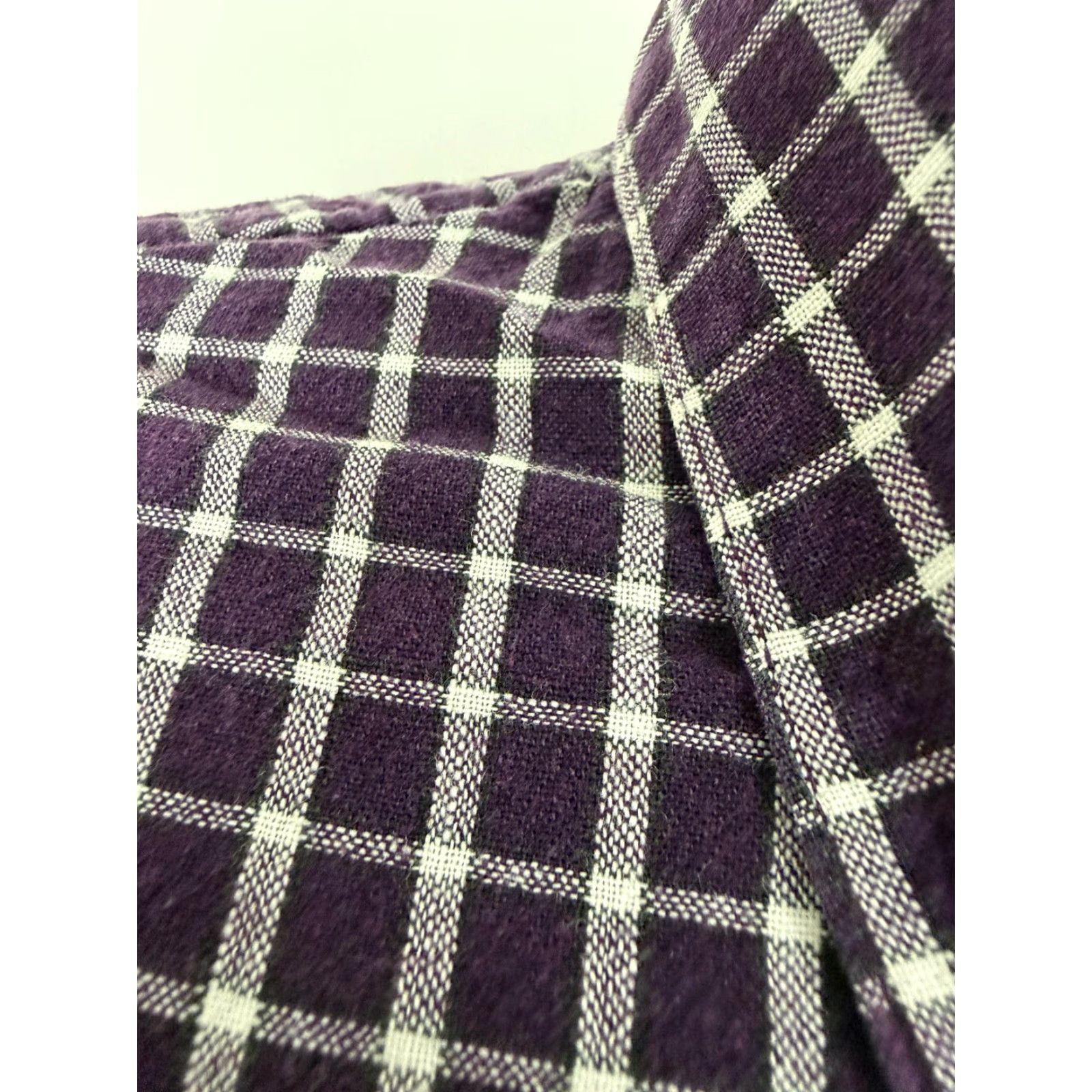 Walls VINTAGE Walls Ranch Wear Shirt Men Medium Button-Down Purple Check Western Cowboy Cotton Fashion Shirt Size US M / EU 48-50 / 2 - 5 Thumbnail