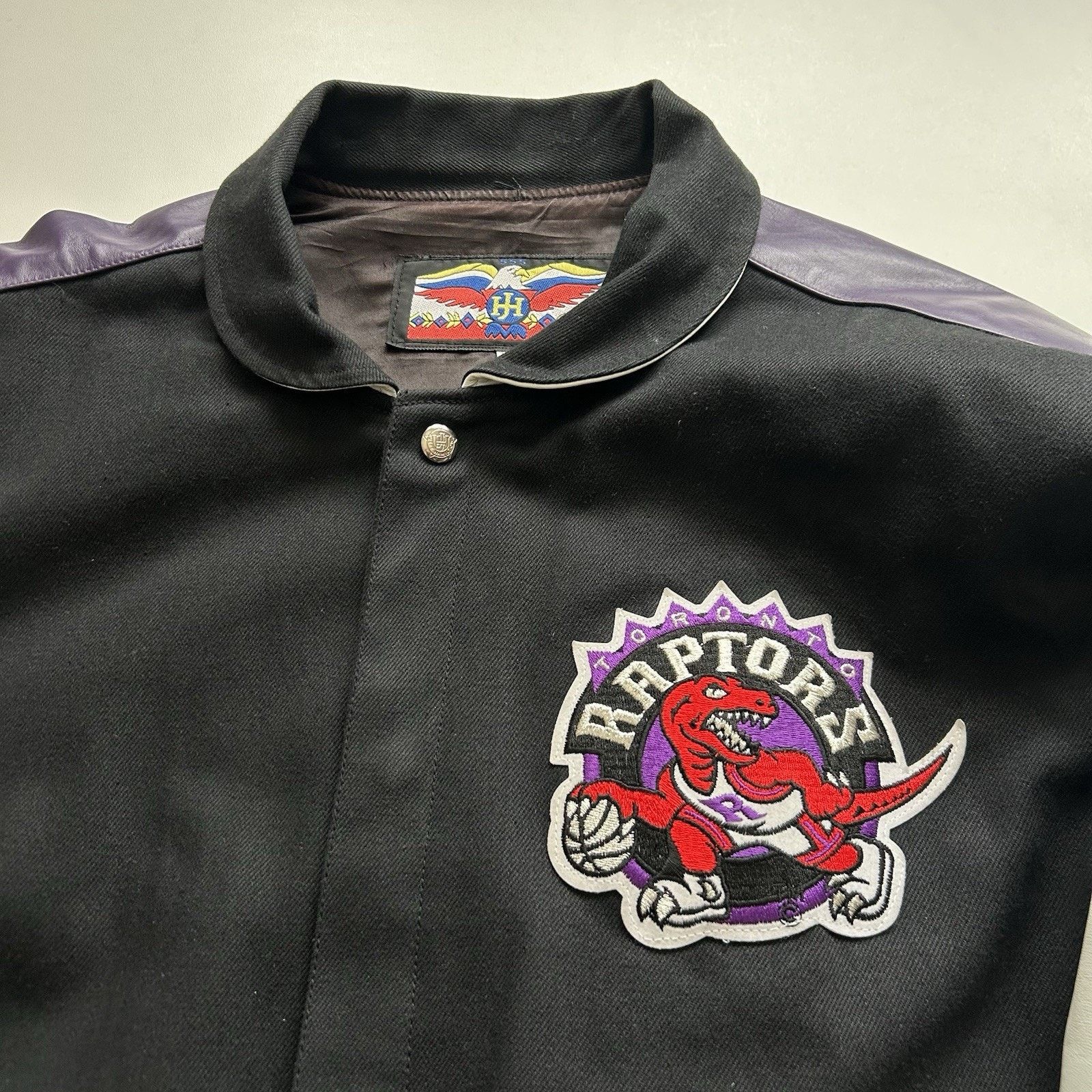 Jeff Hamilton × NBA × Vintage Vintage 90s Jeff Hamilton NBA Toronto Raptors Jacket Size XL Size US XL / EU 56 / 4 - 7 Thumbnail