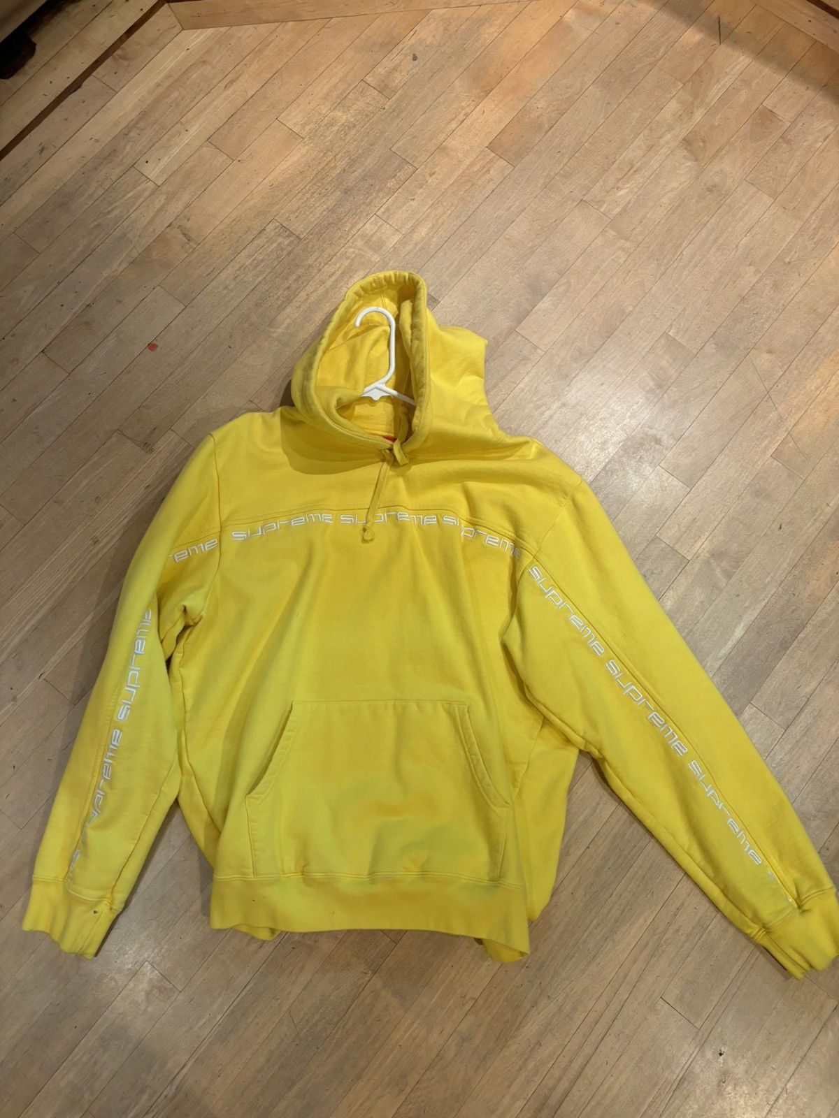 Supreme Supreme striped hoodie Size US XL / EU 56 / 4 - 1 Thumbnail