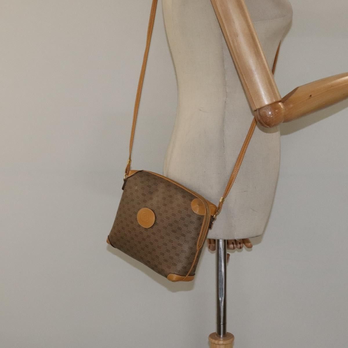 Gucci GUCCI Micro GG Supreme Shoulder Bag Pvc Beige Gold 007 115 Size ONE SIZE - 22 Thumbnail