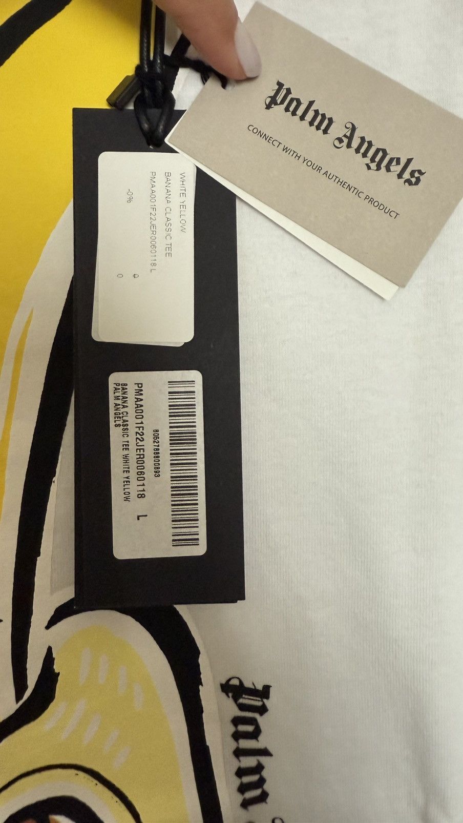 Palm Angels Palm Angels Leopard Banana Printed Classic TShirt Size L Size US L / EU 52-54 / 3 - 4 Thumbnail