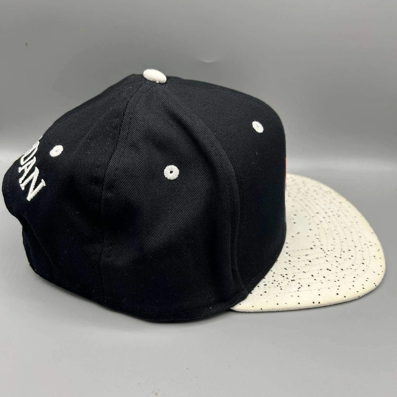 Jordan Brand Air Jordan Pro Hat Men Classic Cement Jumpman Snap Back Cap Size ONE SIZE - 4 Thumbnail