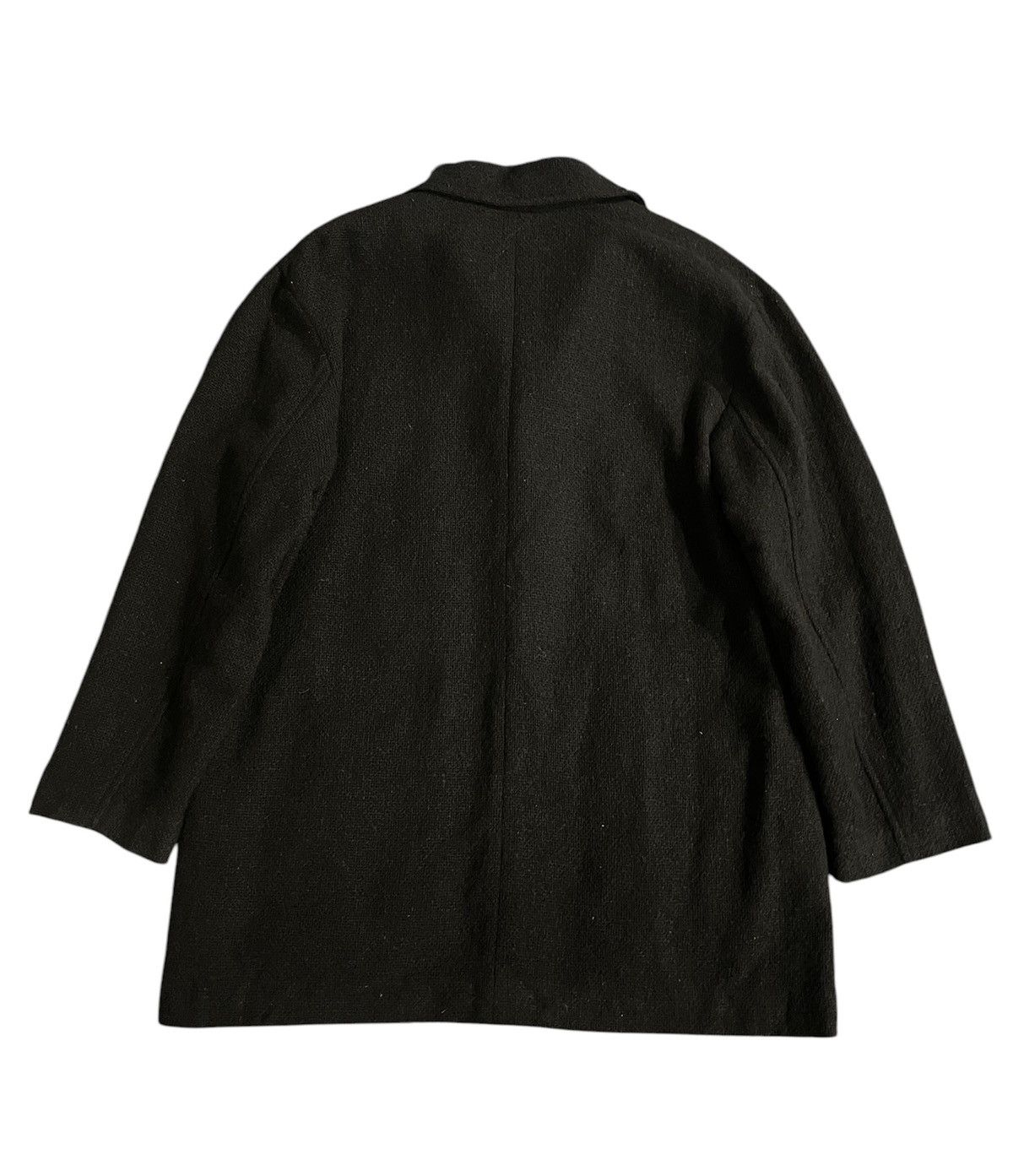 Yohji Yamamoto Vintage Workshop By Yohji Yamamoto Coat Jacket Size 50L - 2 Thumbnail