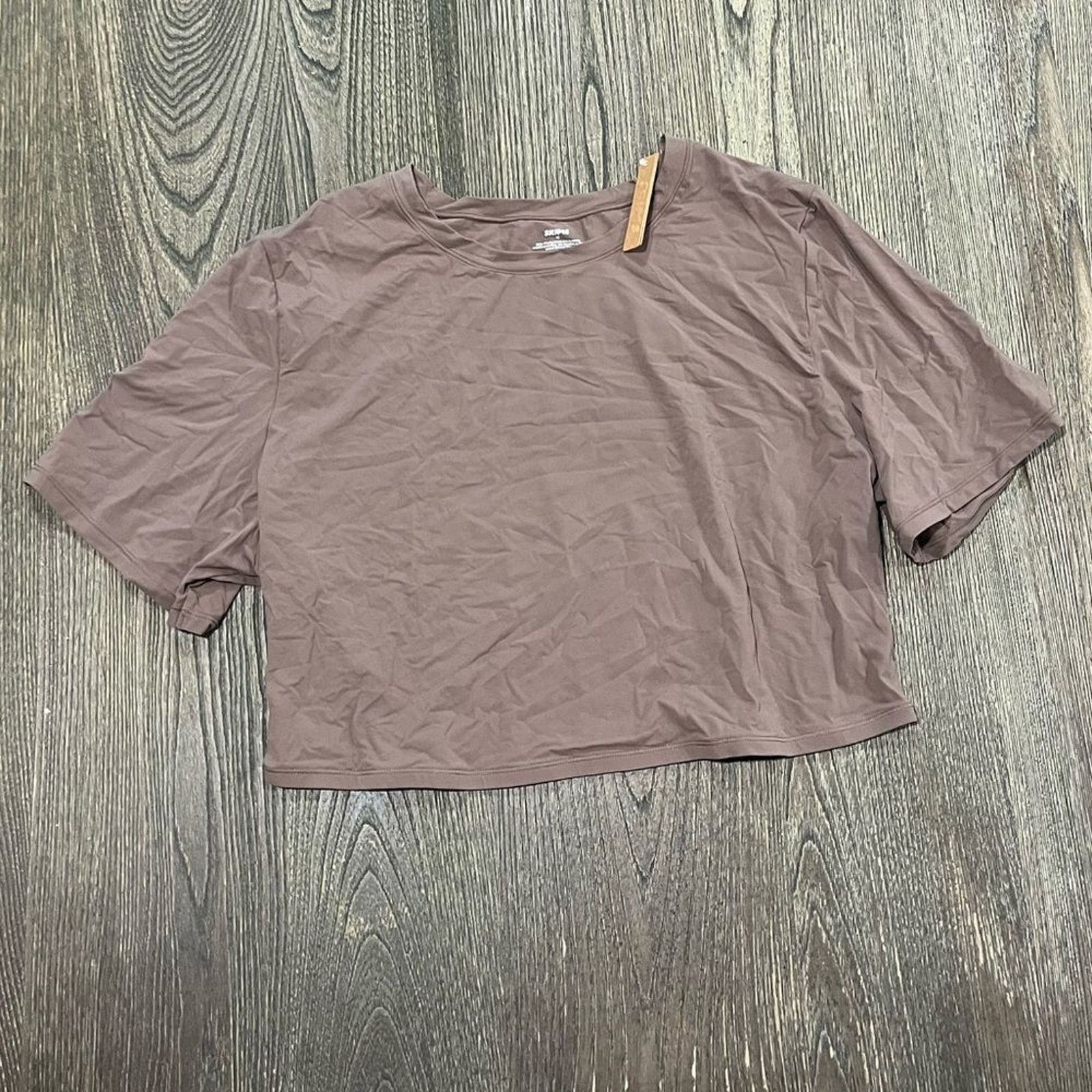 SKIMS NWT Skims Fits Everybody Super Cropped T-Shirt Short Sleev4X Size 4XL / US 24-26 - 1 Thumbnail