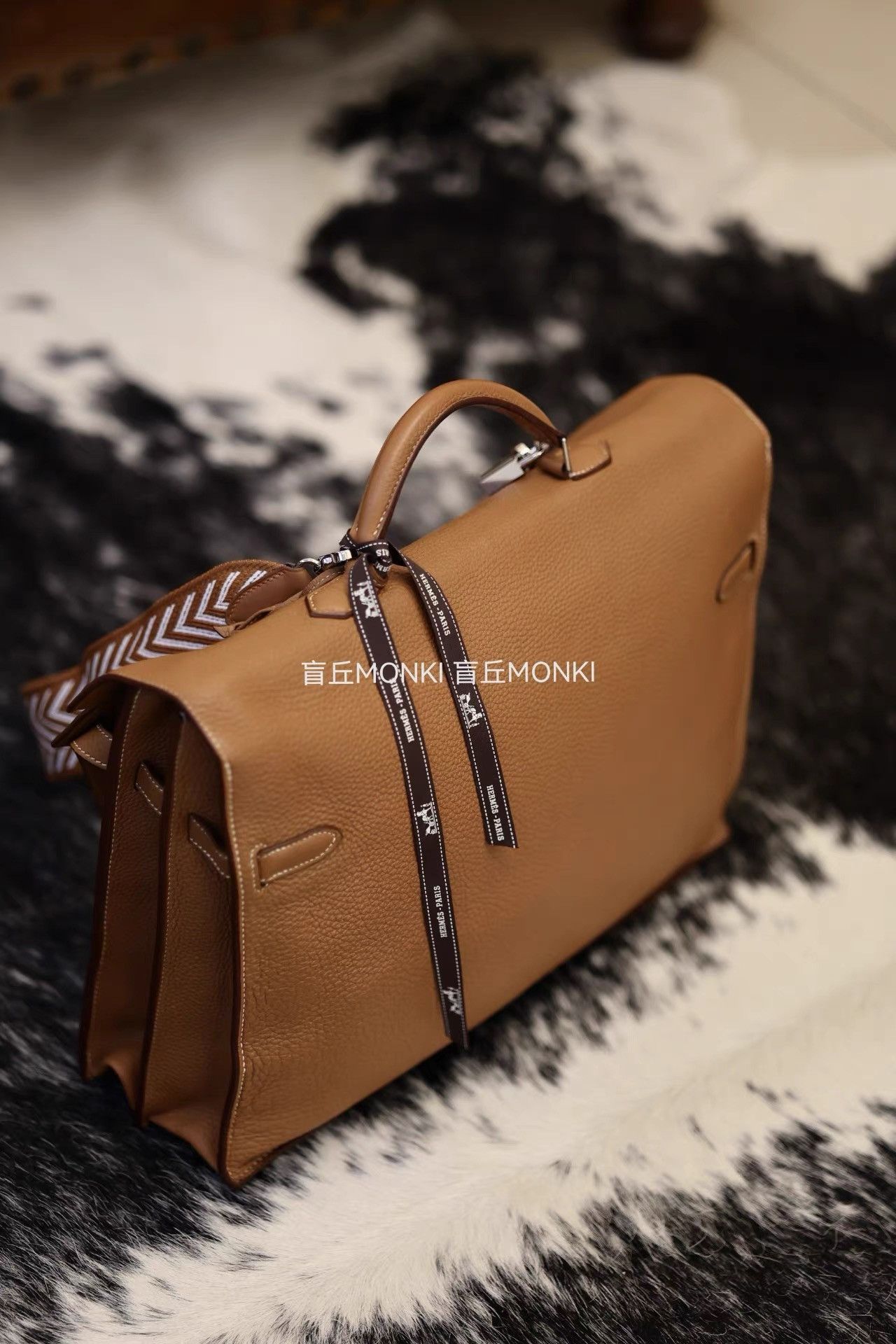 Hermes Hermès Togo Leather Laptop Crossbody K32 Size ONE SIZE - 2 Thumbnail
