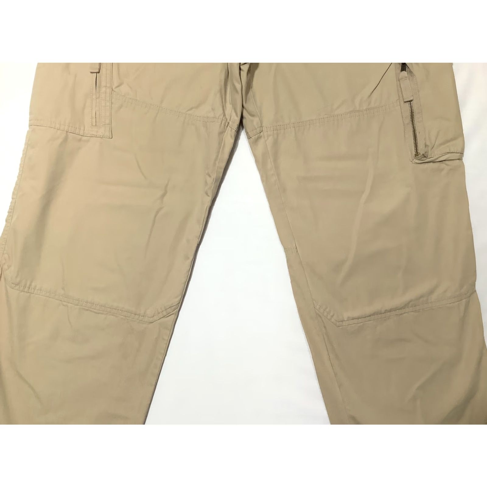 Eddie Bauer VINTAGE Eddie Bauer PANTS Mens 38x29 Khaki Cargo Hiking Zip Pockets Outfitter Outdoors Size US 38 / EU 54 - 3 Thumbnail