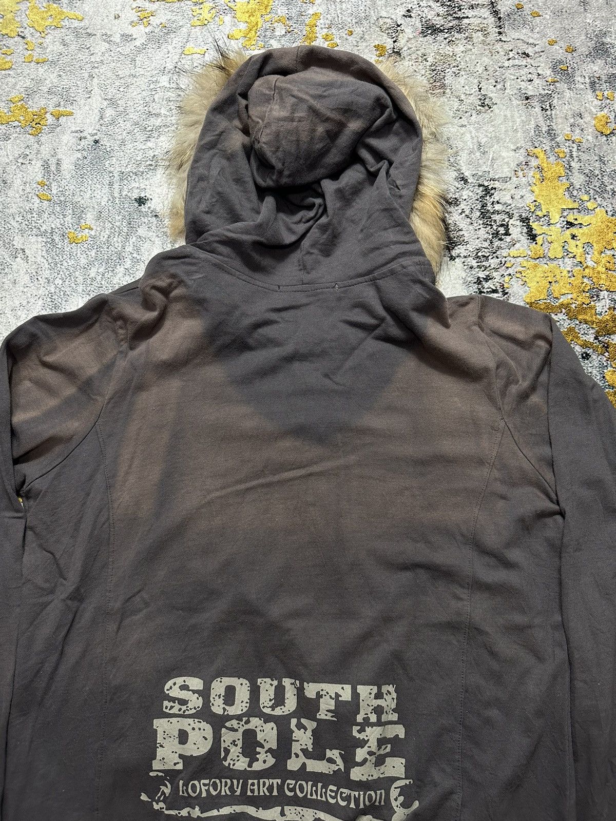 Hysteric Glamour SUN FADED SKY ON THE ICE FUR HOODIE IFSIXWASNINE PUNK STYLE Size US L / EU 52-54 / 3 - 4 Thumbnail