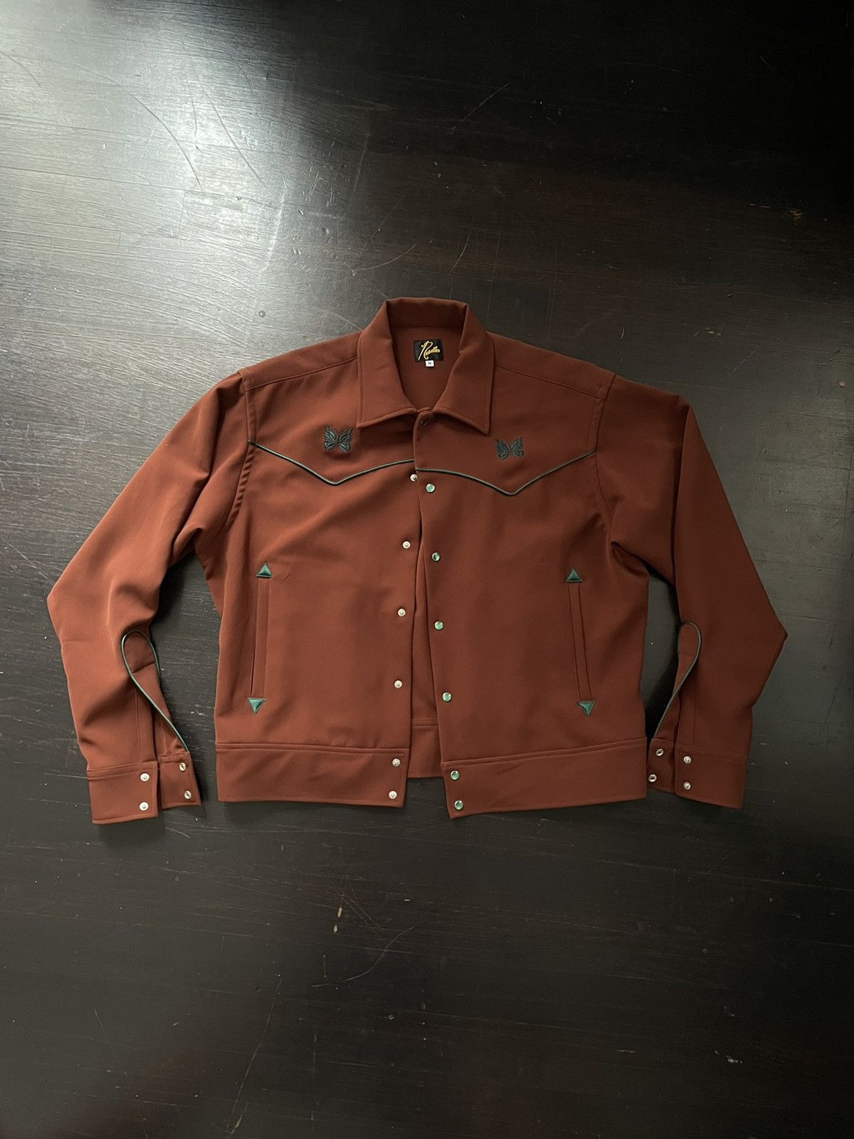 Needles Needles Cowboy Piping Brown Jacket Size US M / EU 48-50 / 2 - 1 Thumbnail