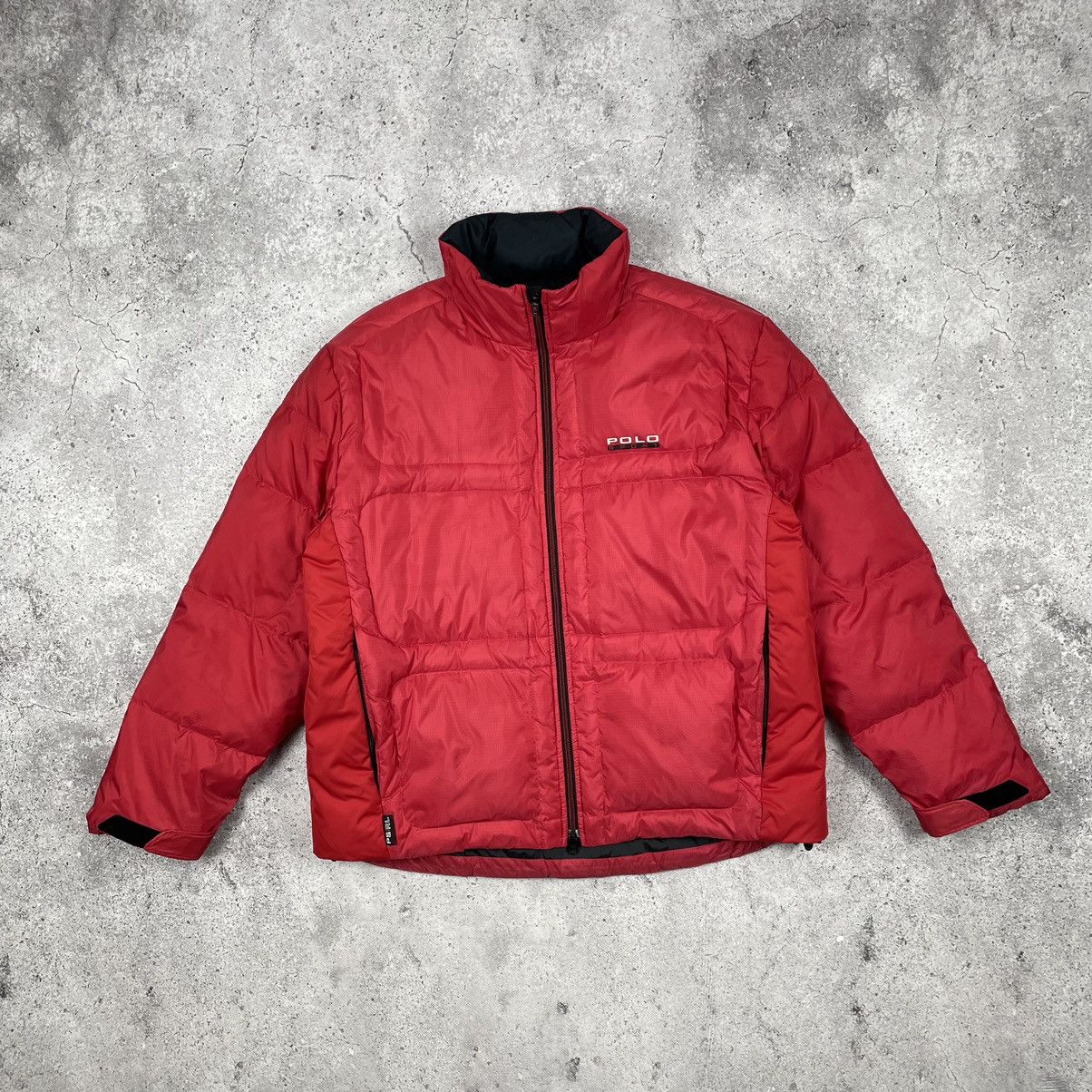 Polo Ralph Lauren × Ralph Lauren × Vintage Vintage Polo Sport Ralph Lauren Down Jacket Puffer Size US XL / EU 56 / 4 - 1 Thumbnail