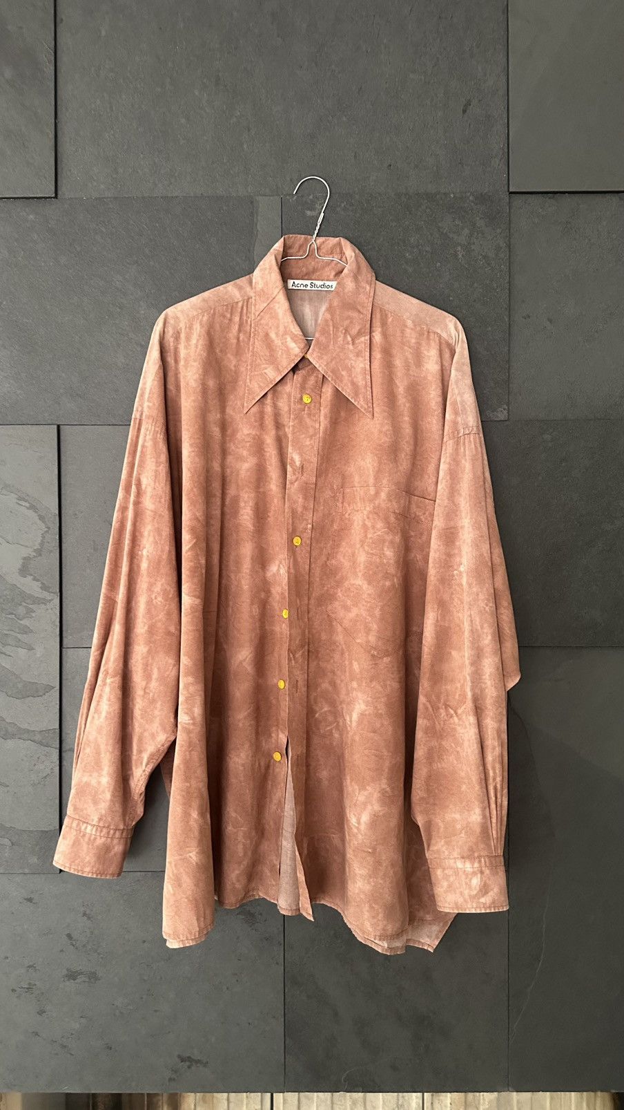 Acne Studios Acne Studios Oversized Tie-Dye Shirt Size US M / EU 48-50 / 2 - 2 Thumbnail