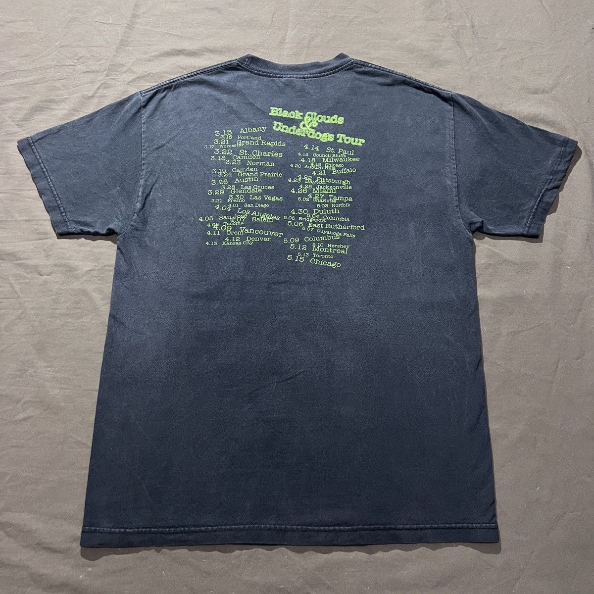Band Tees Vintage Y2K Fall Out Boy Tour Tee Faded Alternative rock Emo Size US L / EU 52-54 / 3 - 9 Thumbnail