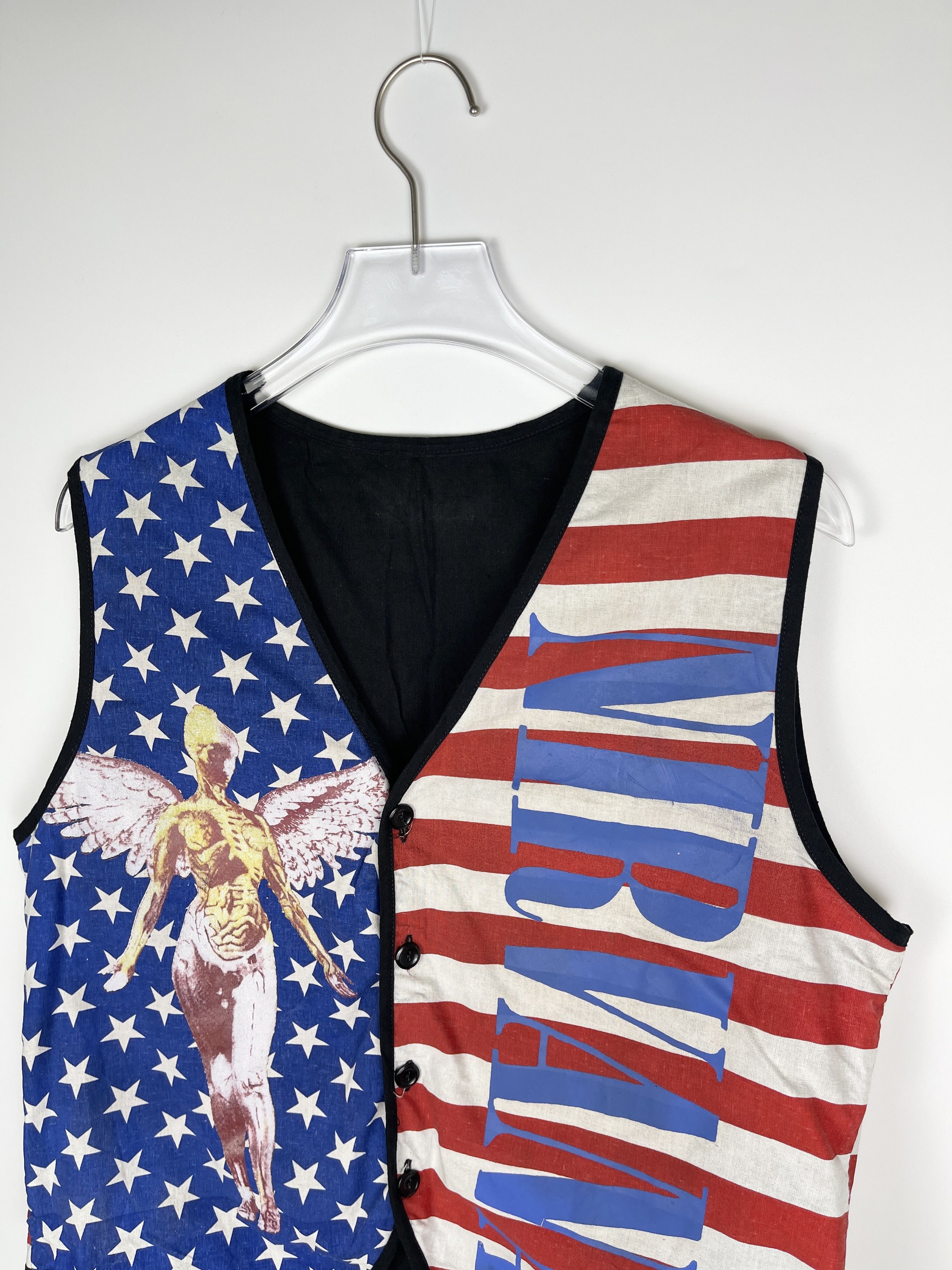 Band Tees × Nirvana × Vintage VINTAGE NIRVANA "In Utero" America Double-sided print vest Size US L / EU 52-54 / 3 - 2 Thumbnail