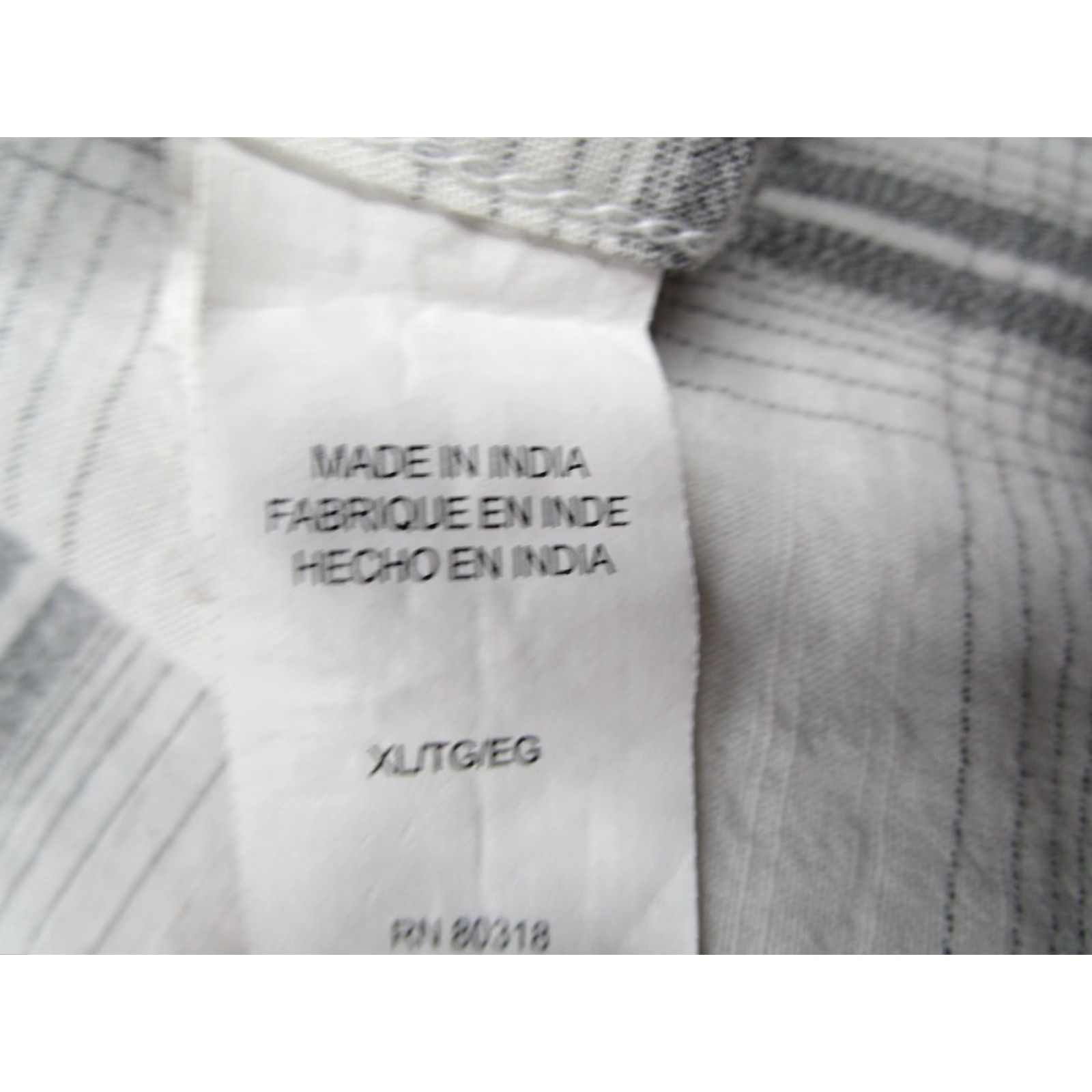 Lucky Brand VINTAGE Lucky Brand Men's Shirt XL White Button Up Western Cowboy Plaid 2010s Size US XL / EU 56 / 4 - 4 Thumbnail