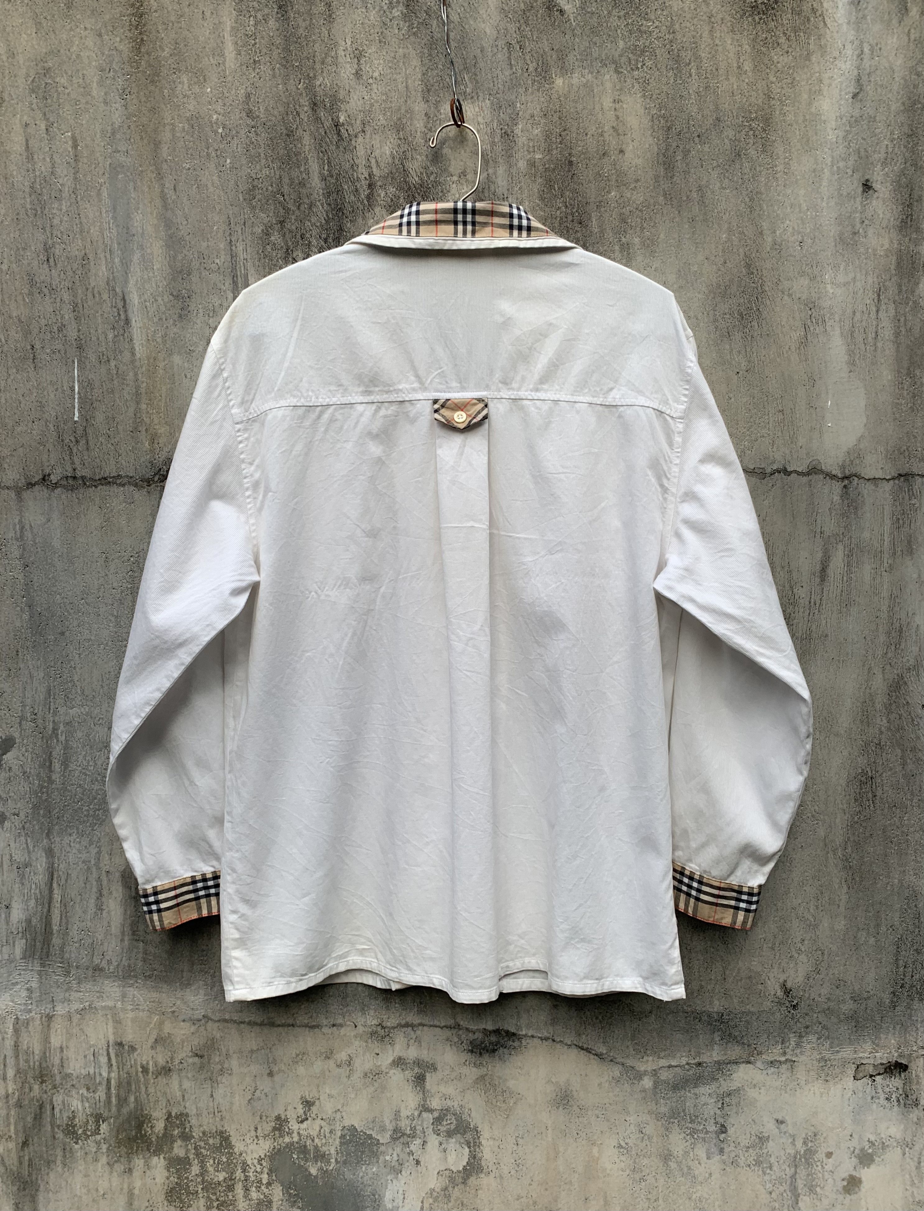 Burberry Vintage Burberrys of London Shirt Size L / US 10 / IT 46 - 5 Thumbnail