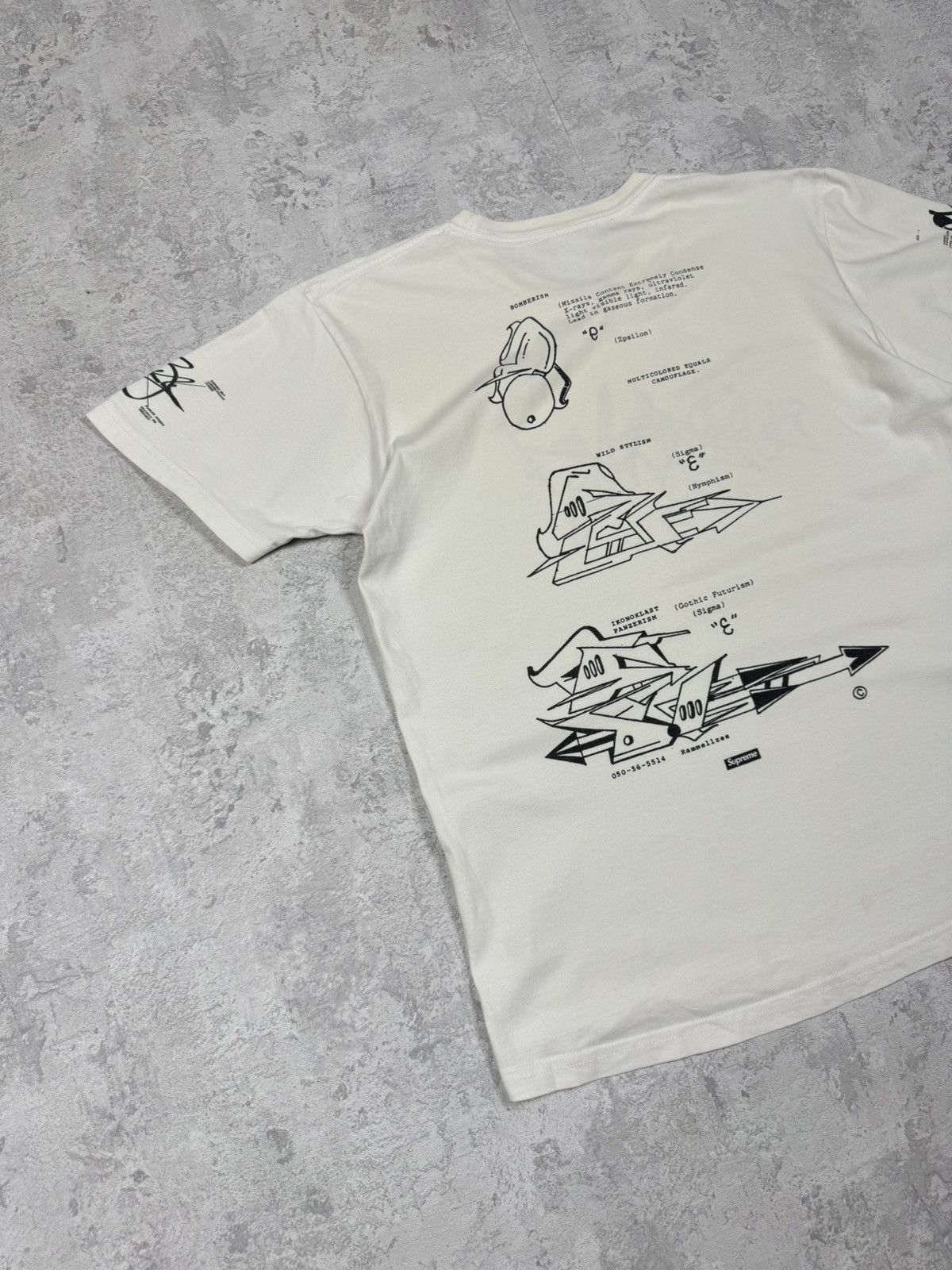 Supreme Supreme Rammellzee Tag T-Shirt Size M Size US M / EU 48-50 / 2 - 7 Thumbnail