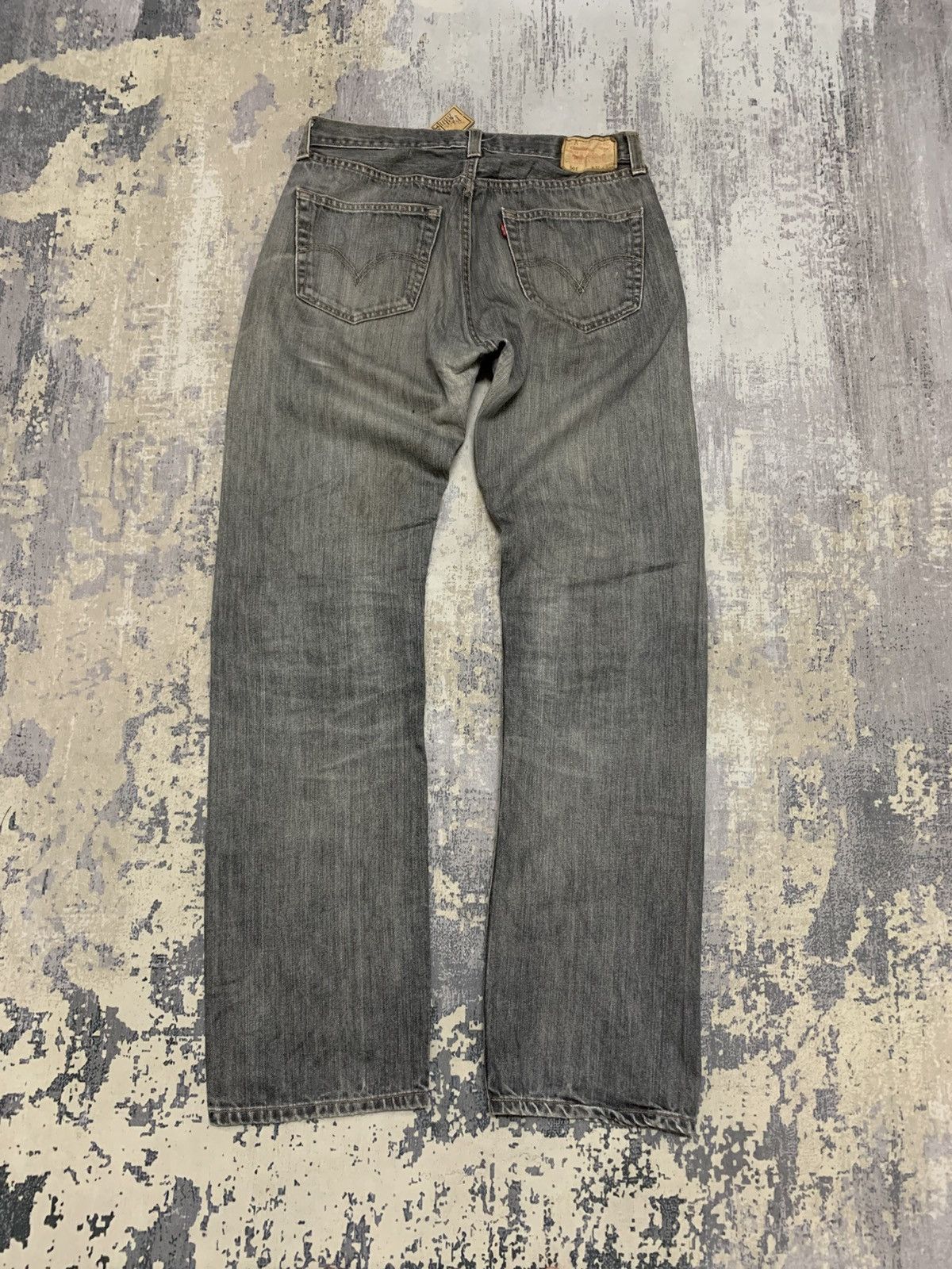 Levi's Vintage Levis 501 Mud Washed Repaired Denim W31 Size US 31 - 7 Thumbnail