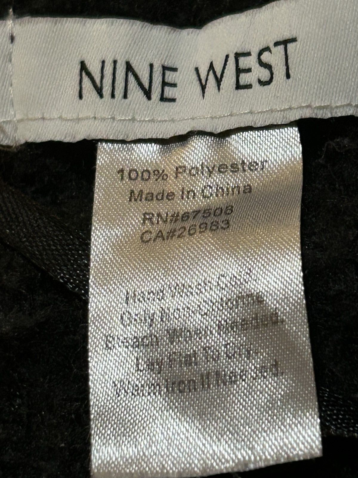 Nine West Nine West plaid fringe shawl poncho Size ONE SIZE - 8 Thumbnail