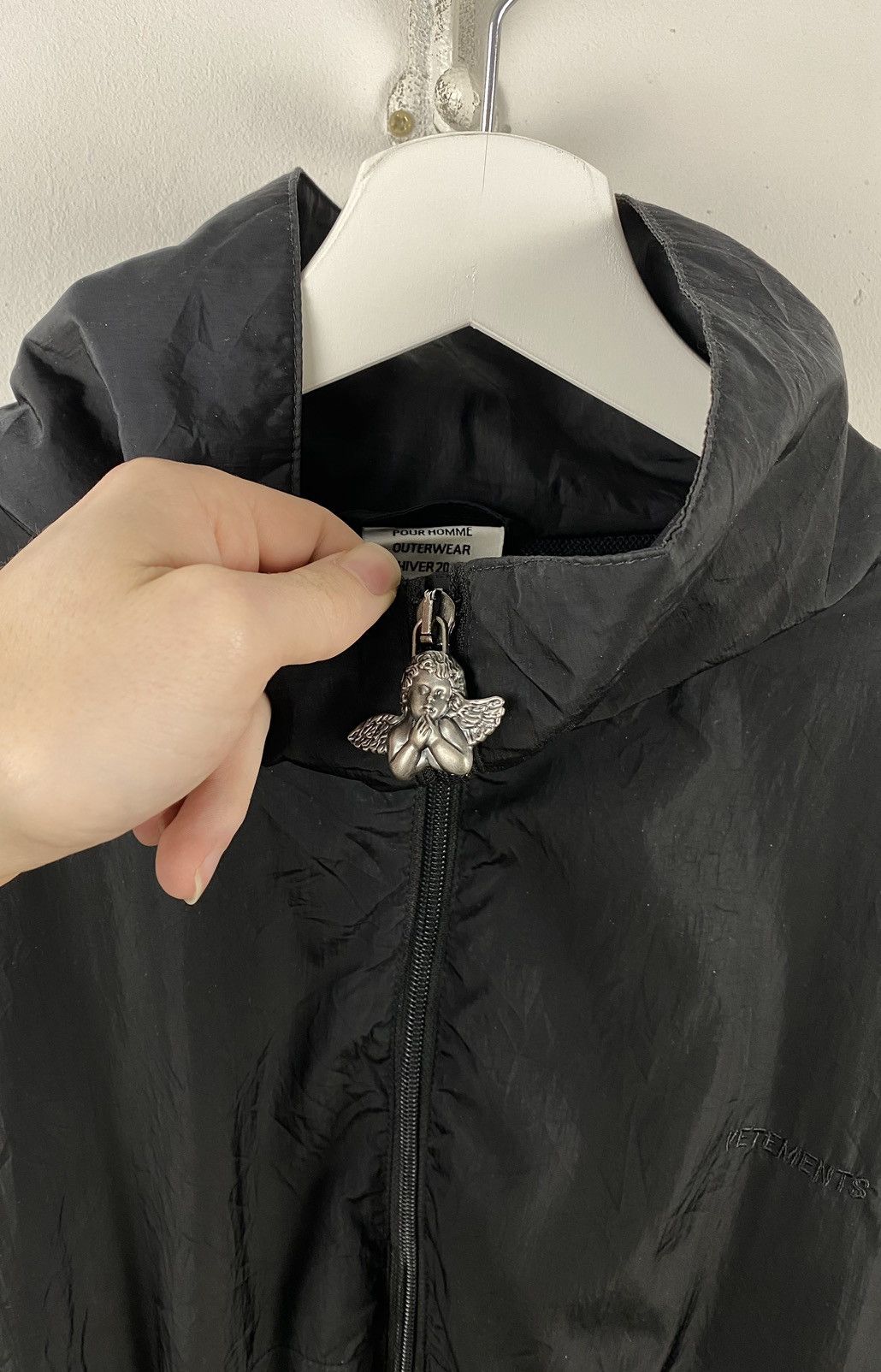 Vetements Vetements FW19 Angel Zip Jacket | Grailed