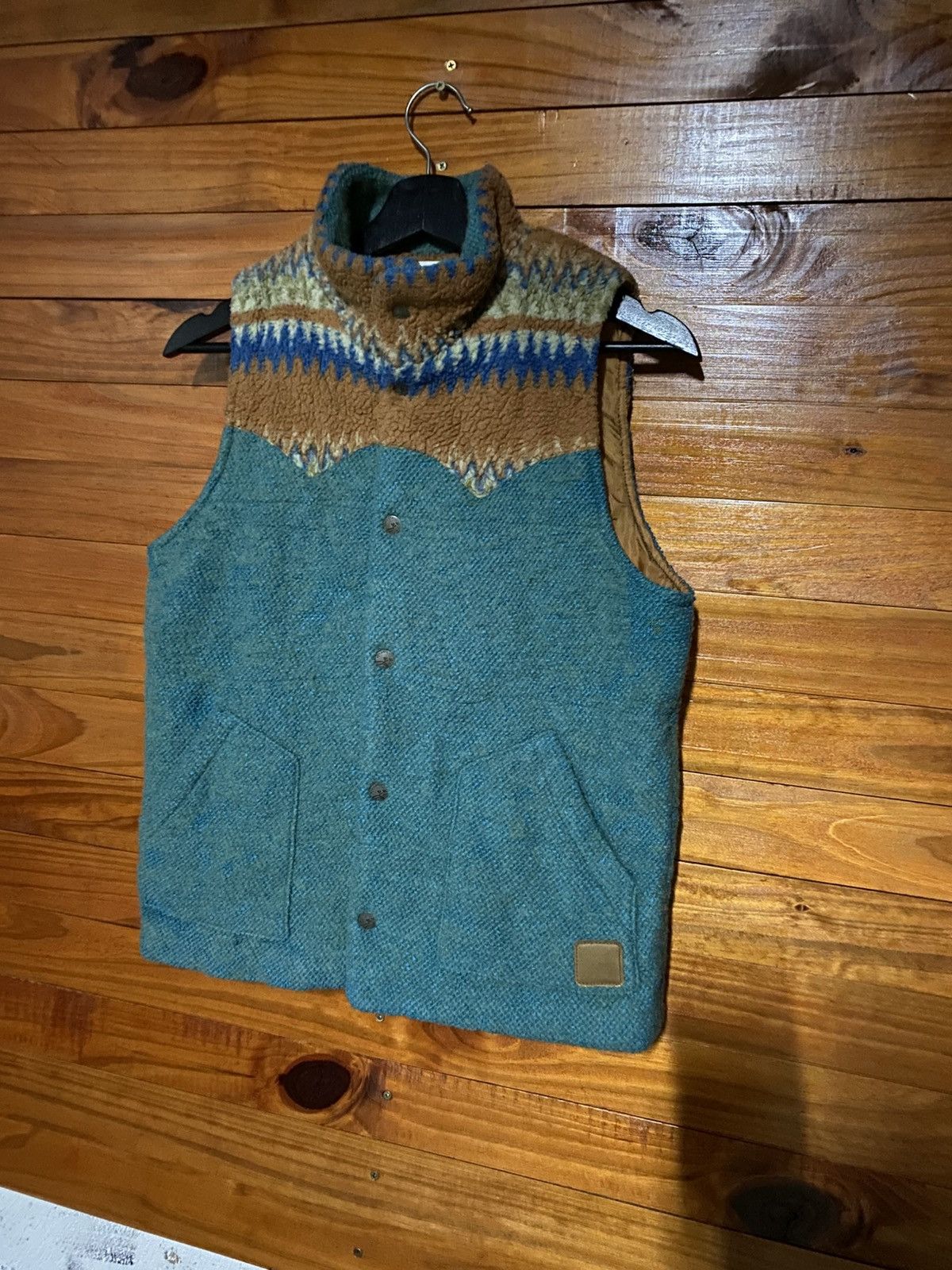 Japanese Brand Vintage Titicaca Happy Trade Wool Vest – Fair Folk Style Size US S / EU 44-46 / 1 - 3 Thumbnail