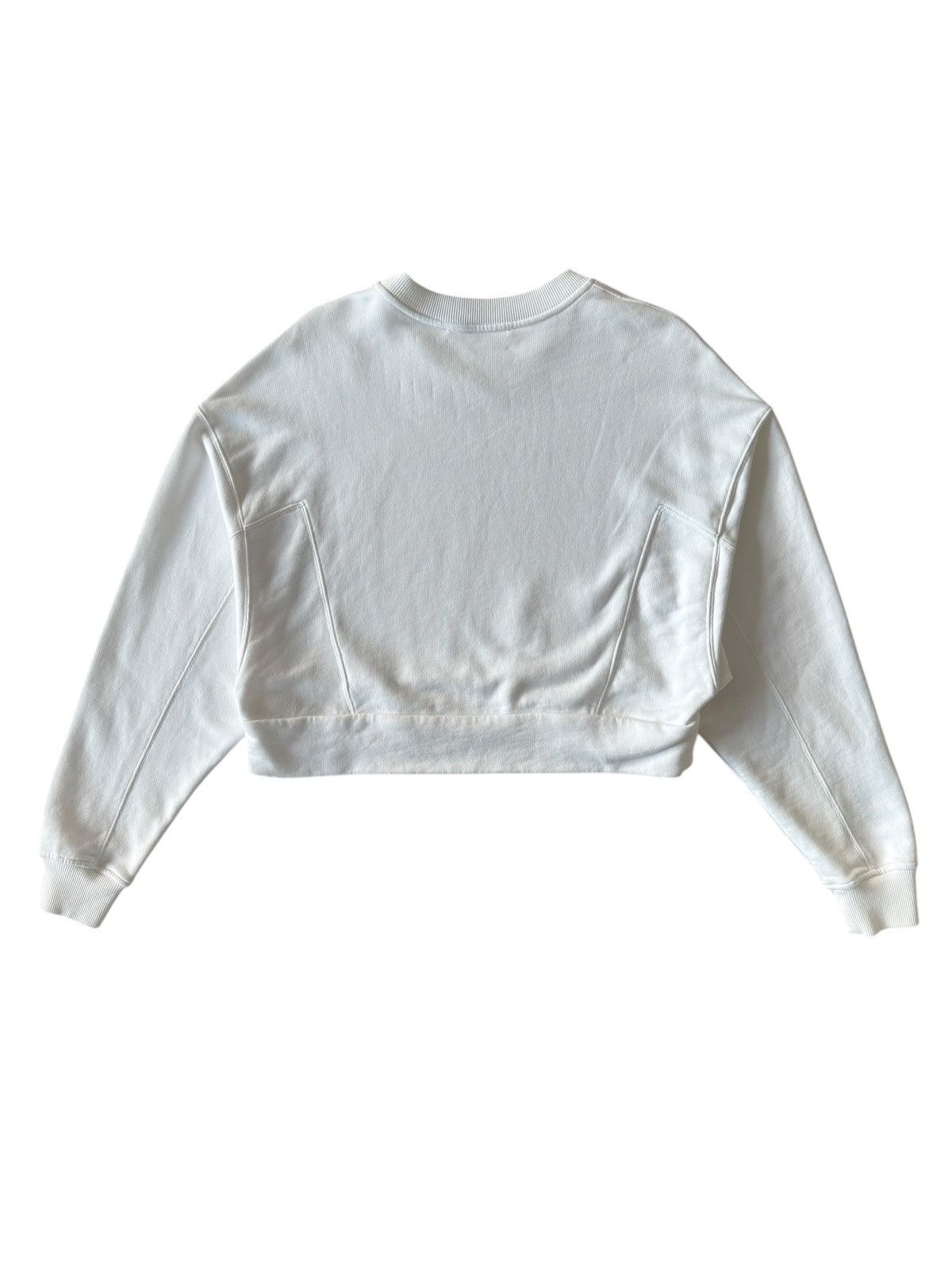 Givenchy Givenchy Cropped Graphic Logo Crewneck Sweater Size S / US 4 / IT 40 - 2 Thumbnail