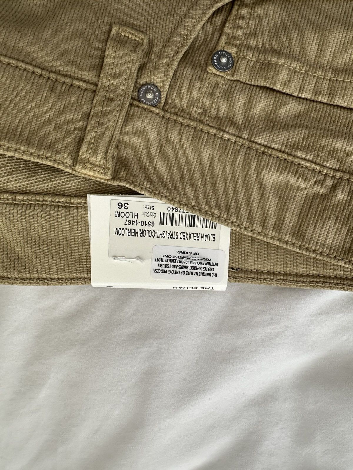 Citizens Of Humanity Corduroy pants Size US 36 / EU 52 - 6 Thumbnail