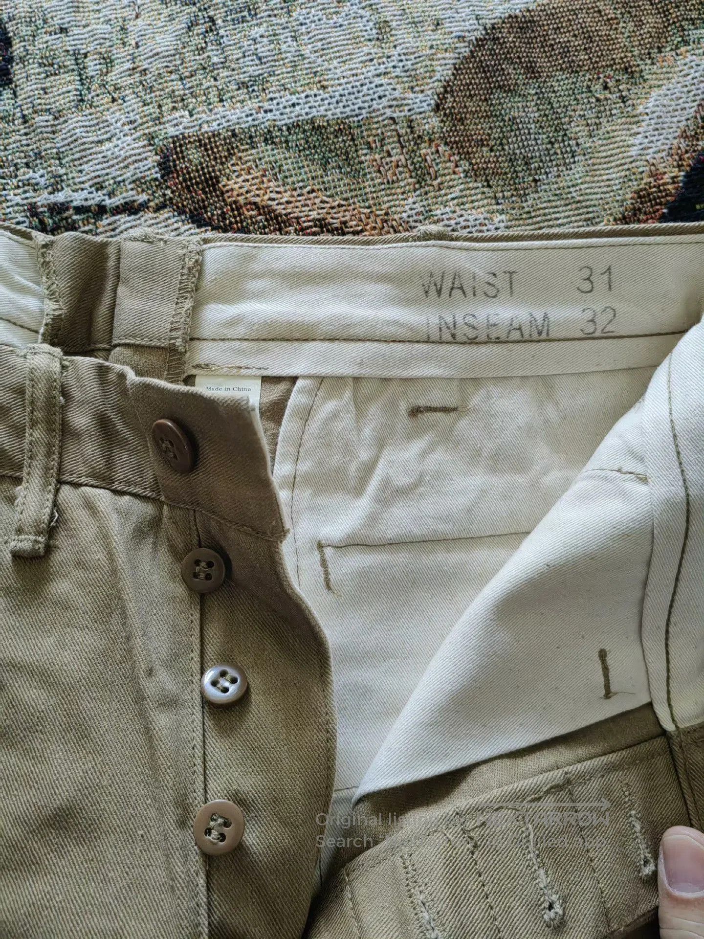 RRL Ralph Lauren RRL Vintage Officer Casual Pants. Size US 32 / EU 48 - 5 Thumbnail