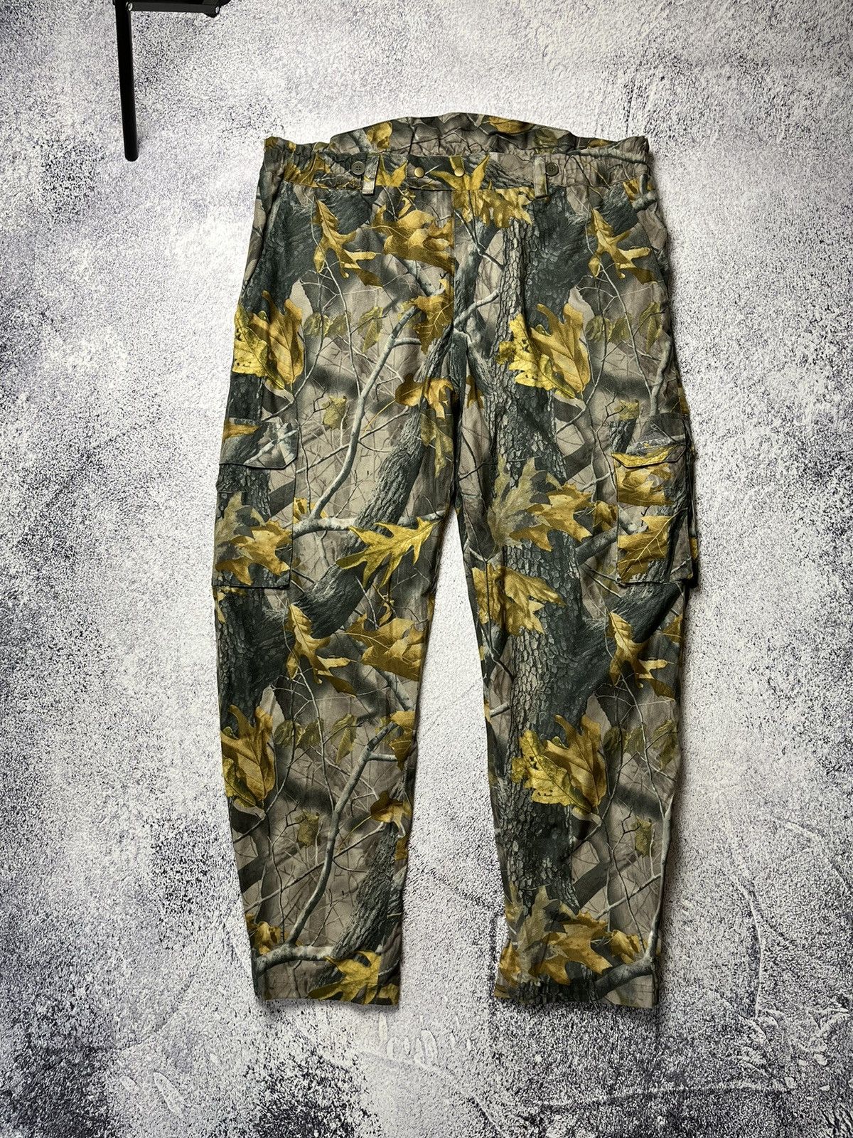 Japanese Brand Super Sick Vintage Camouflage Streetwear cargo Pants Size US 38 / EU 54 - 1 Thumbnail