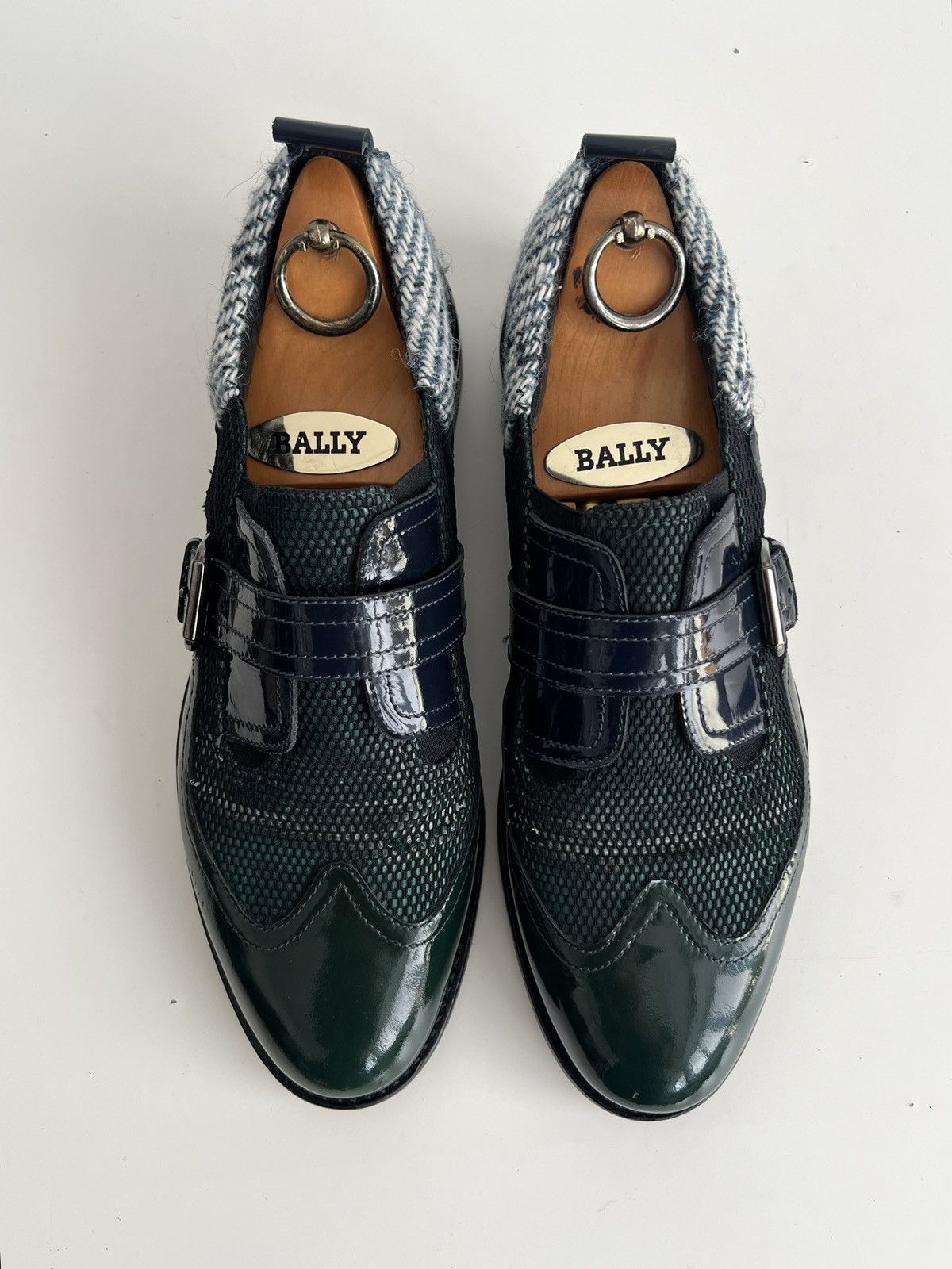 John Galliano 00s John Galliano Patent Leather Strap Hybrid “Joker” Shoes Size US 9 / EU 42 - 4 Thumbnail
