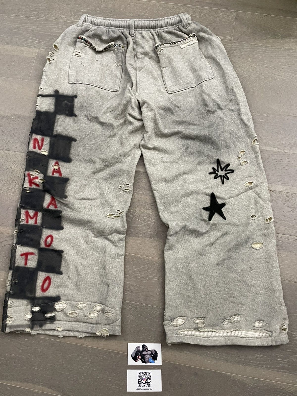 Satoshi Nakamoto Satoshi Nakamoto Get What I Want Sweatpants Size US 38 / EU 54 - 3 Thumbnail
