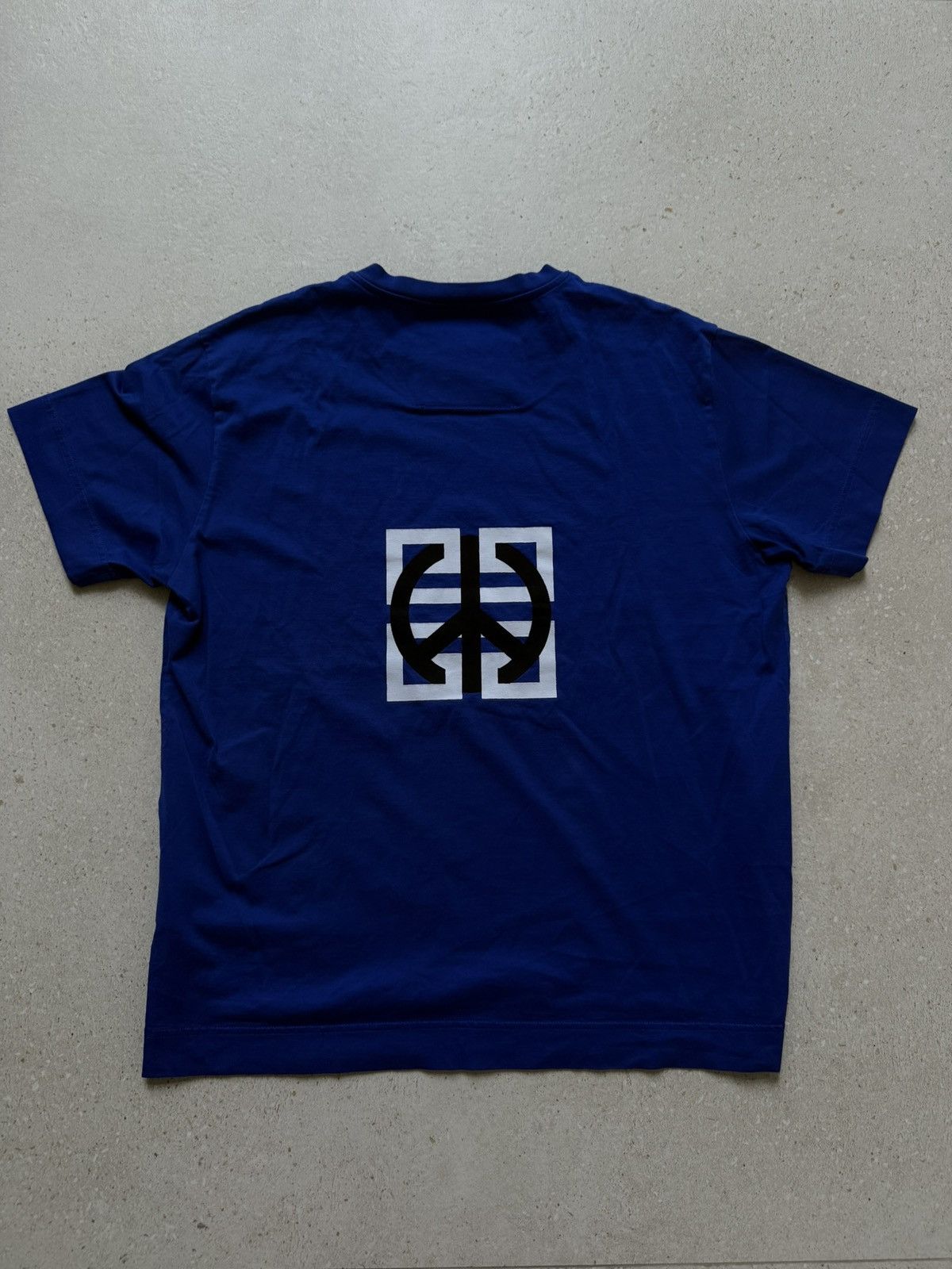 Givenchy Givenchy Blue 4G Peace Shirt Size US L / EU 52-54 / 3 - 3 Thumbnail