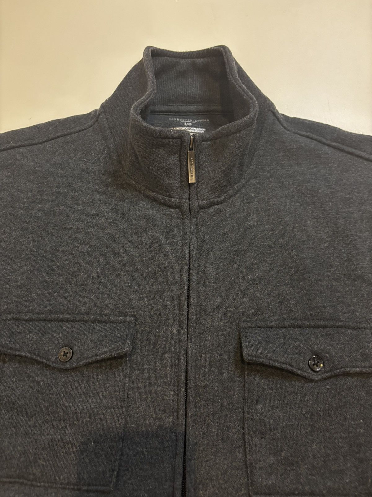 Van Heusen Men’s gray Jacket.mj9119 Size US L / EU 52-54 / 3 - 2 Thumbnail