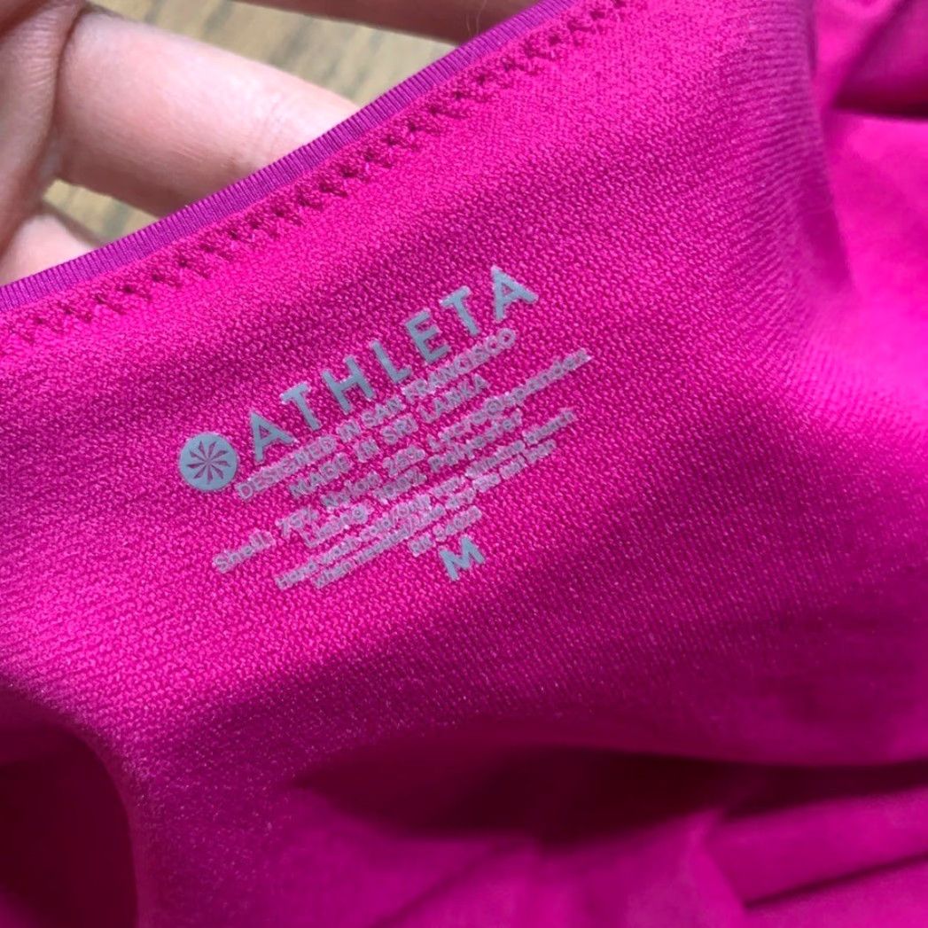 Athleta Athleta Swimsuit Set Tankini Top Bottoms 36B/C Medium Purple Women M Cover Up Size M / US 6-8 / IT 42-44 - 5 Thumbnail