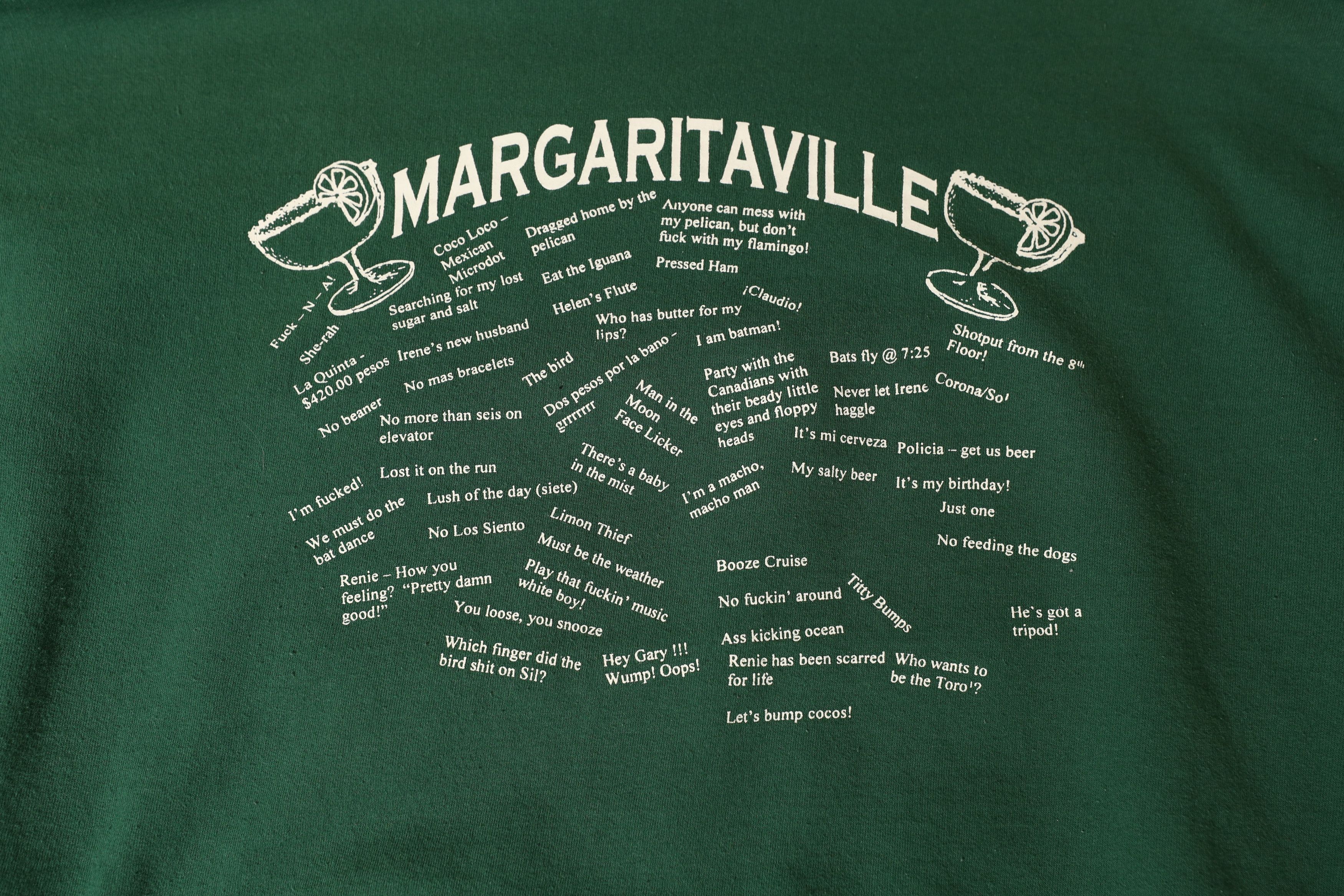 Hanes × Vintage 7 amigos ole ole ole Margaritaville Crewneck Sweatshirt (XL) Size US XL / EU 56 / 4 - 10 Thumbnail
