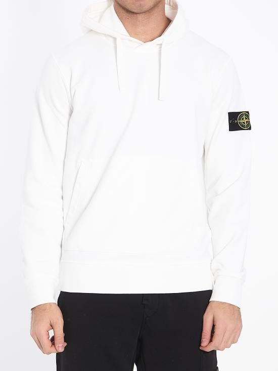 Stone Island STONE ISLAND Men Sweater K1S156100045 WHITE Size US L / EU 52-54 / 3 - 1 Thumbnail