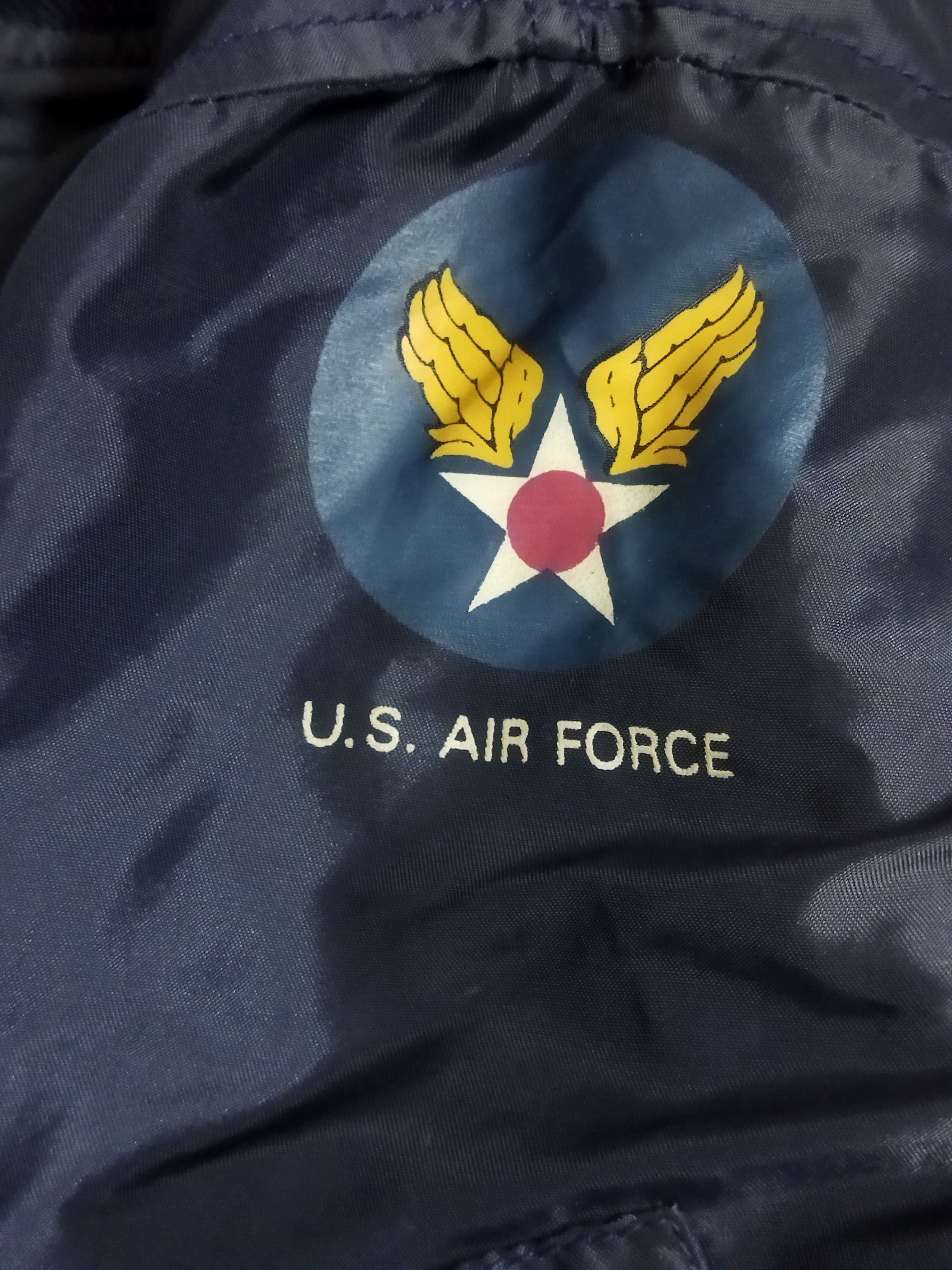 Vintage Vintage Us Air Force Bomber Jacket Size US L / EU 52-54 / 3 - 4 Thumbnail