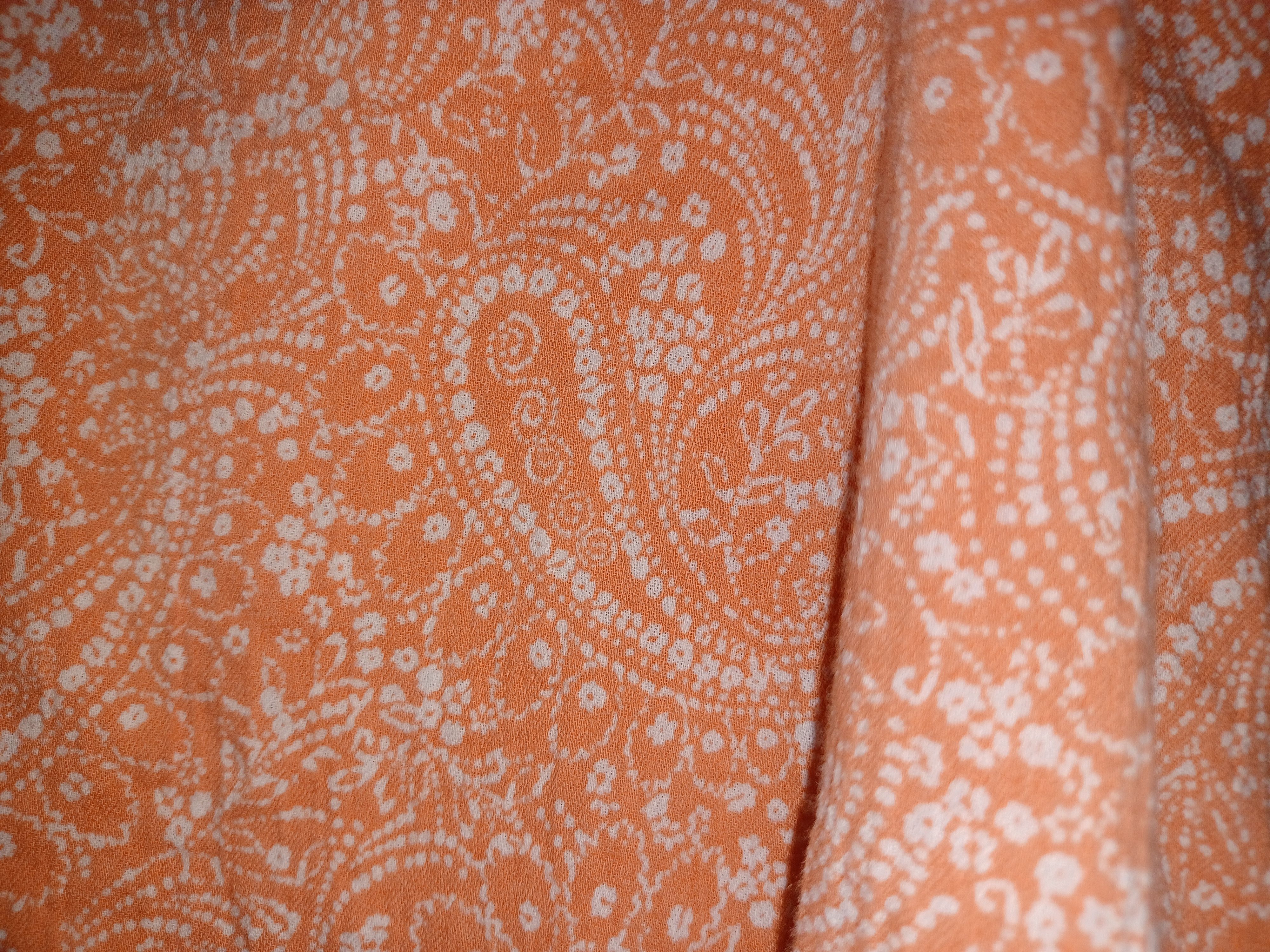 Other GAP Women's Blouse Pullover XL Salmon Paisley Size XL / US 12-14 / IT 48-50 - 3 Thumbnail