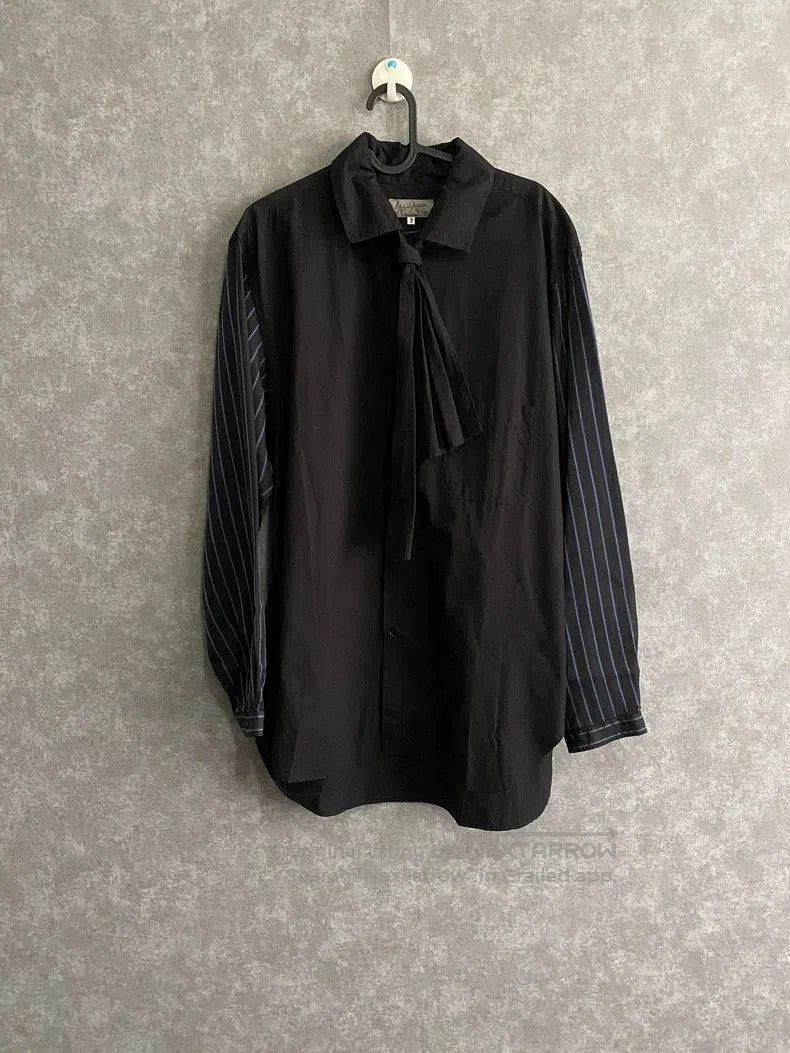 Yohji Yamamoto yohji yamamoto pour homme 19ss Striped Cupro Silk Two-layer Size US L / EU 52-54 / 3 - 1 Thumbnail