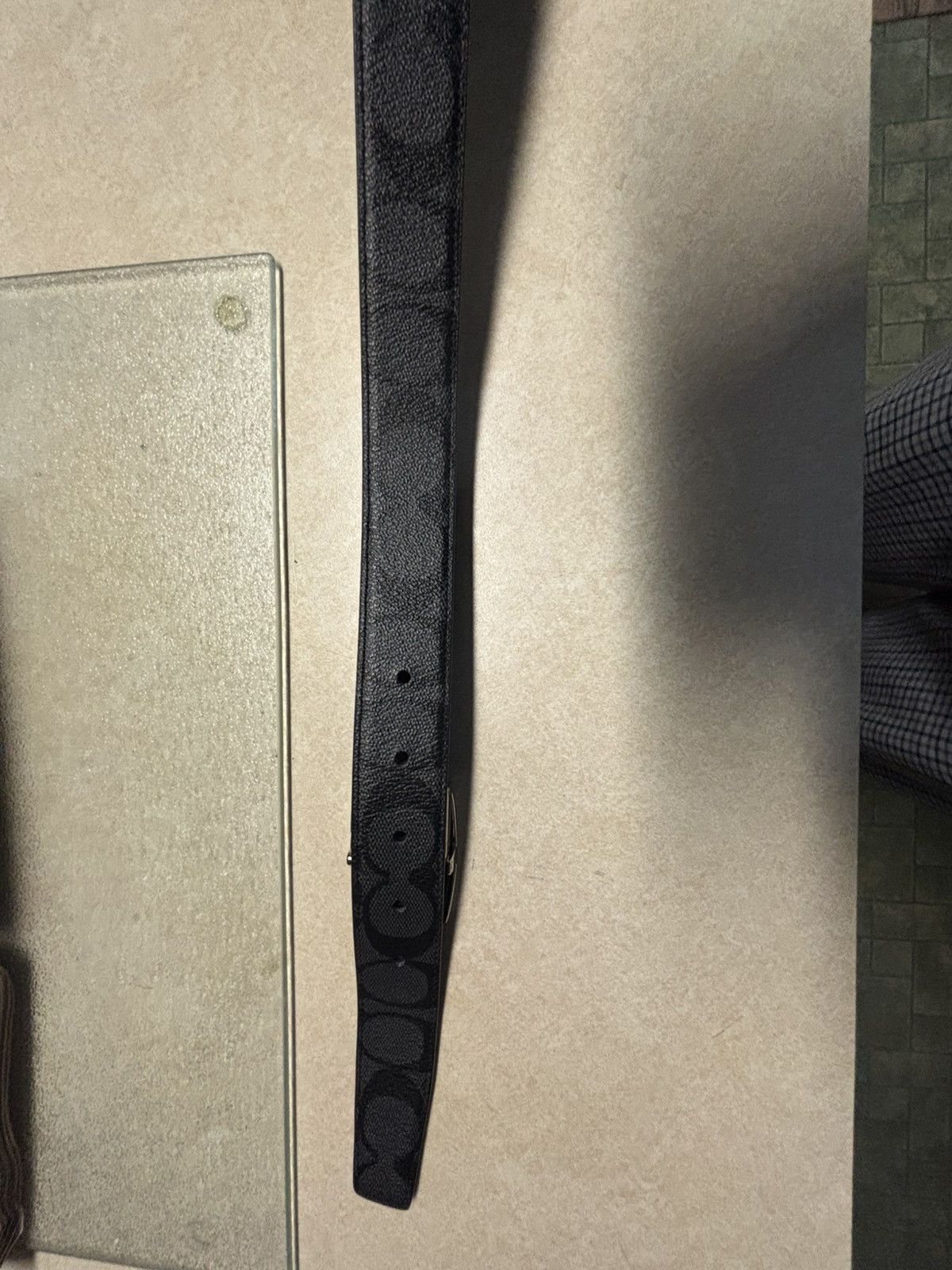 Coach Coach Black Belt Size 42 - 3 Thumbnail