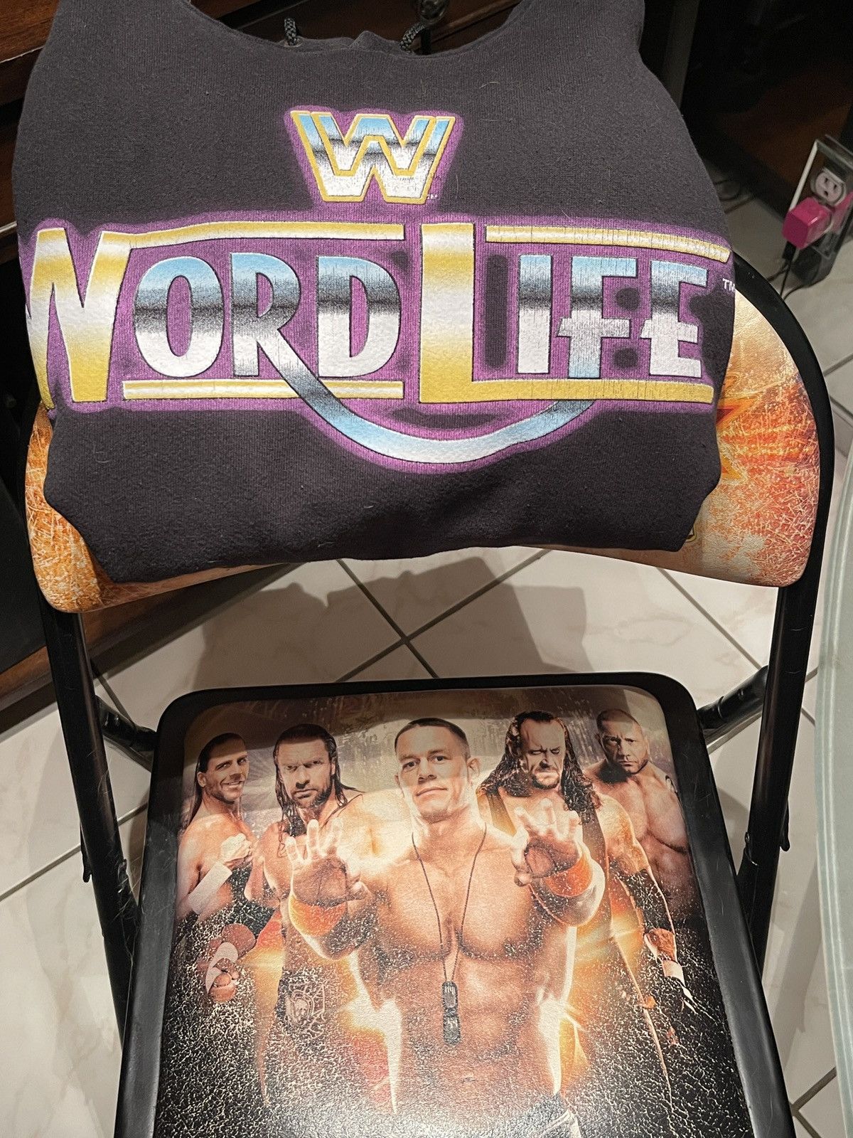 WWE WWE/WWF JOHN CENA WORD LIFE Vintage Hoodie Size US S / EU 44-46 / 1 - 1 Thumbnail