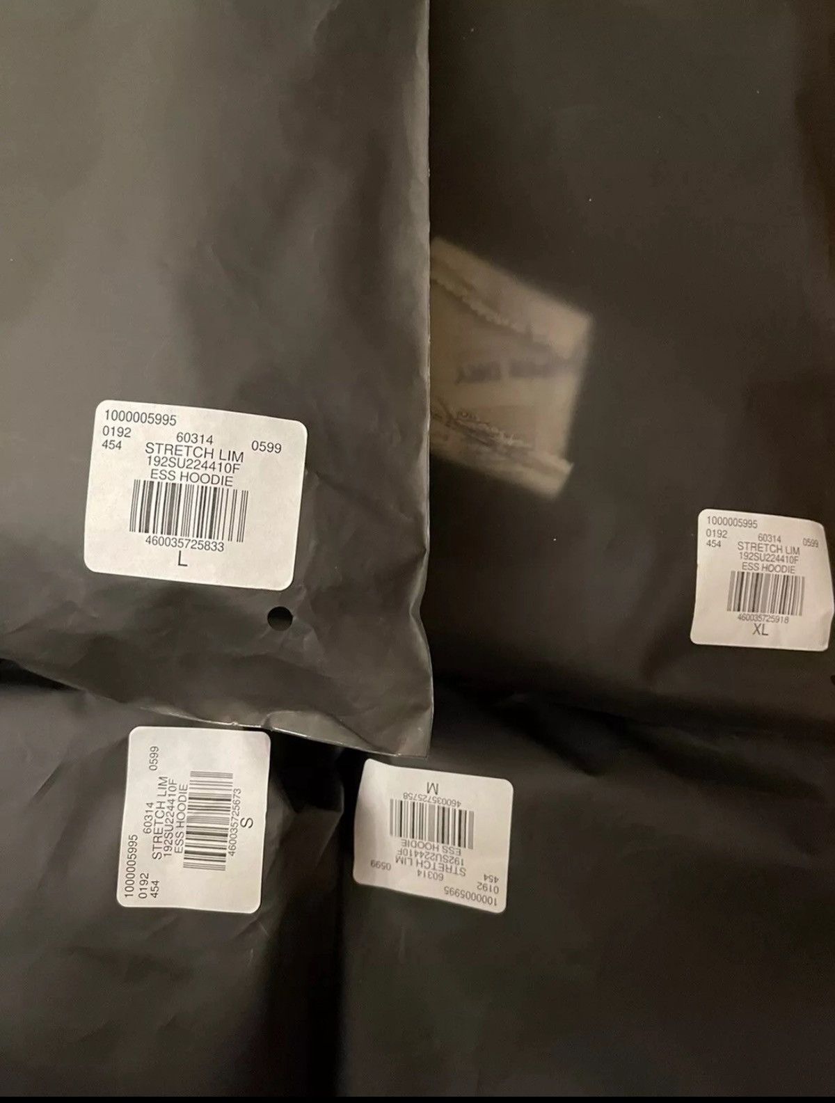 Essentials FOG - Essentials Fear Of God Stretch Limo Hoodie Sz (S) Size US S / EU 44-46 / 1 - 7 Thumbnail