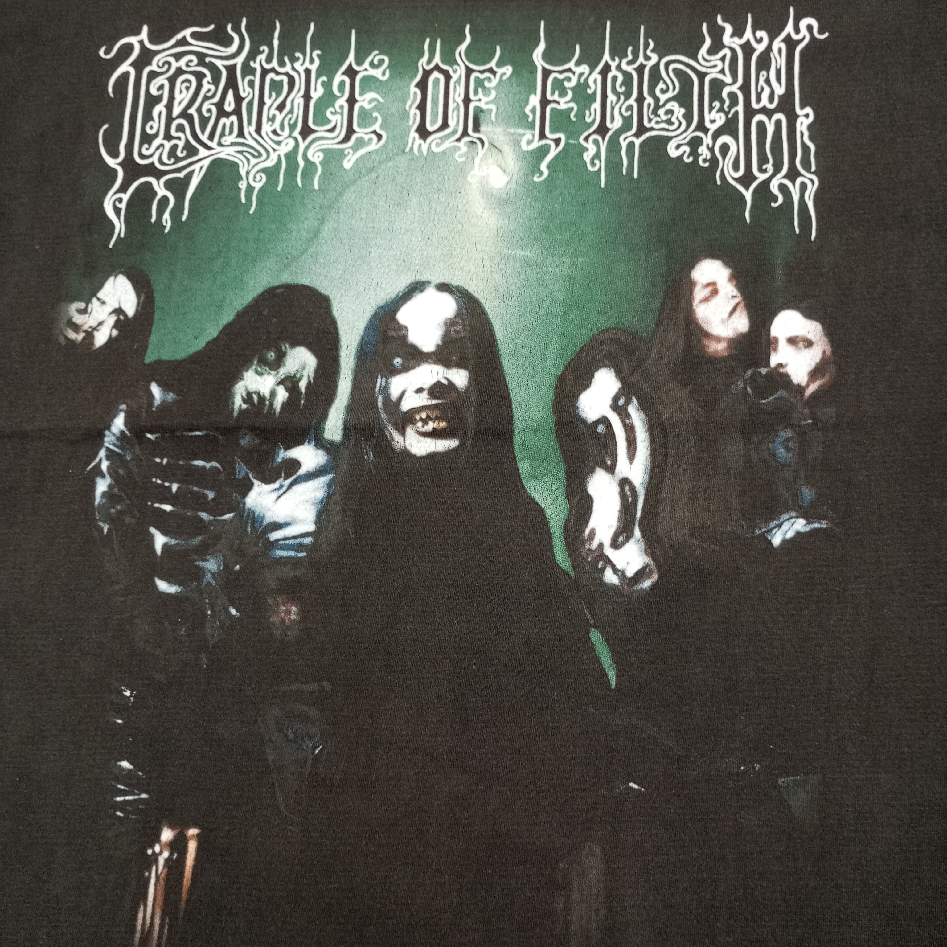 Band Tees × Vintage Cradle Of Filth Rock Band Music Vintage Tshirt Size US L / EU 52-54 / 3 - 2 Thumbnail