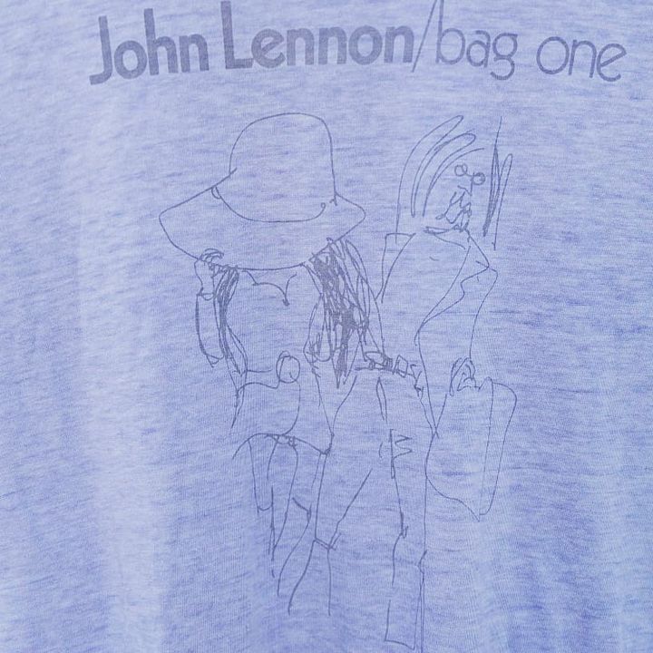 Vintage VINTAGE JOHN LENNON T SHIRT 100% FULL RAYON RARE John Lennon Size US L / EU 52-54 / 3 - 2 Thumbnail