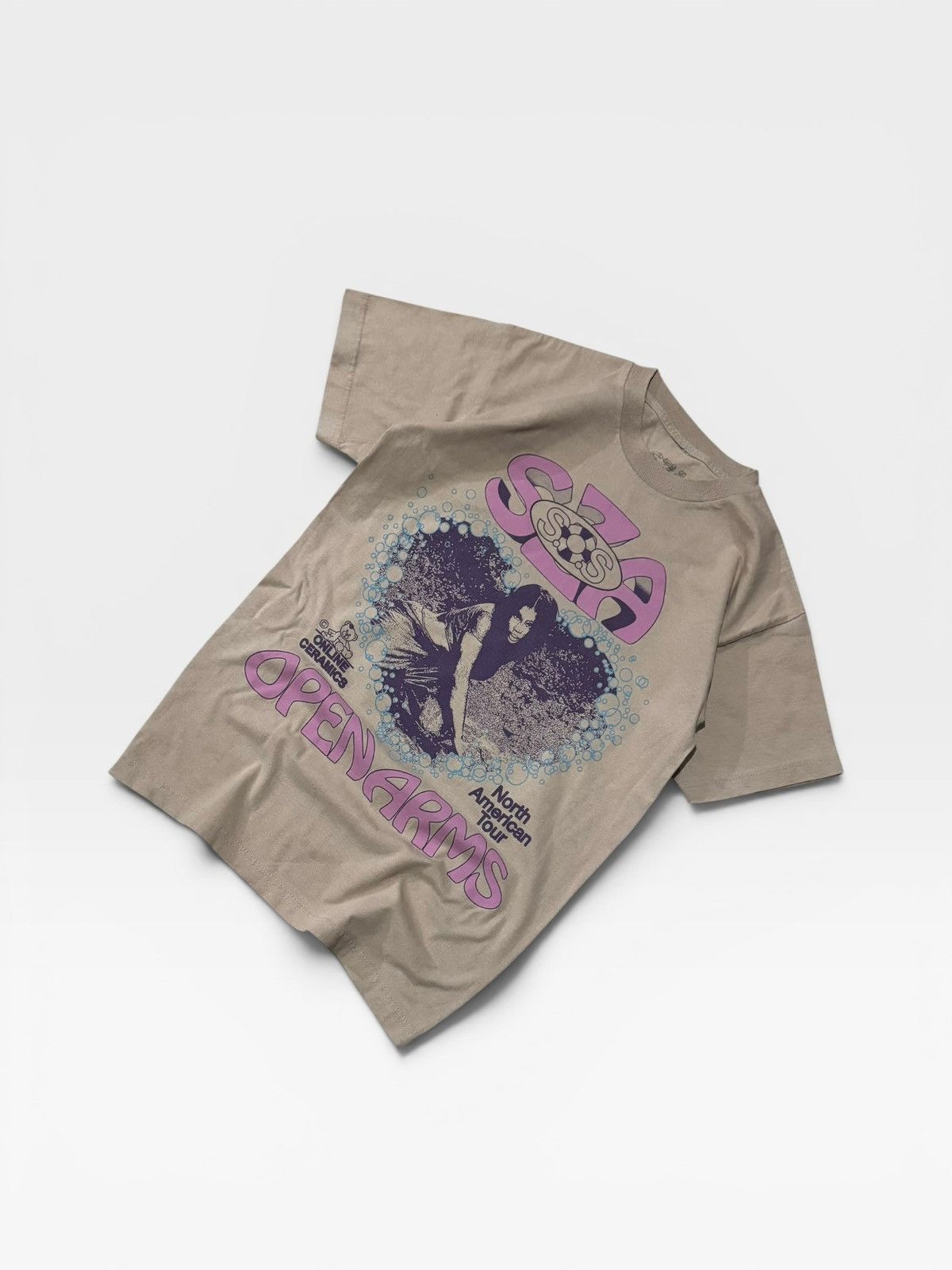 Online Ceramics SZA x Online Ceramics “SOS Tour” T-Shirt Size US M / EU 48-50 / 2 - 3 Thumbnail