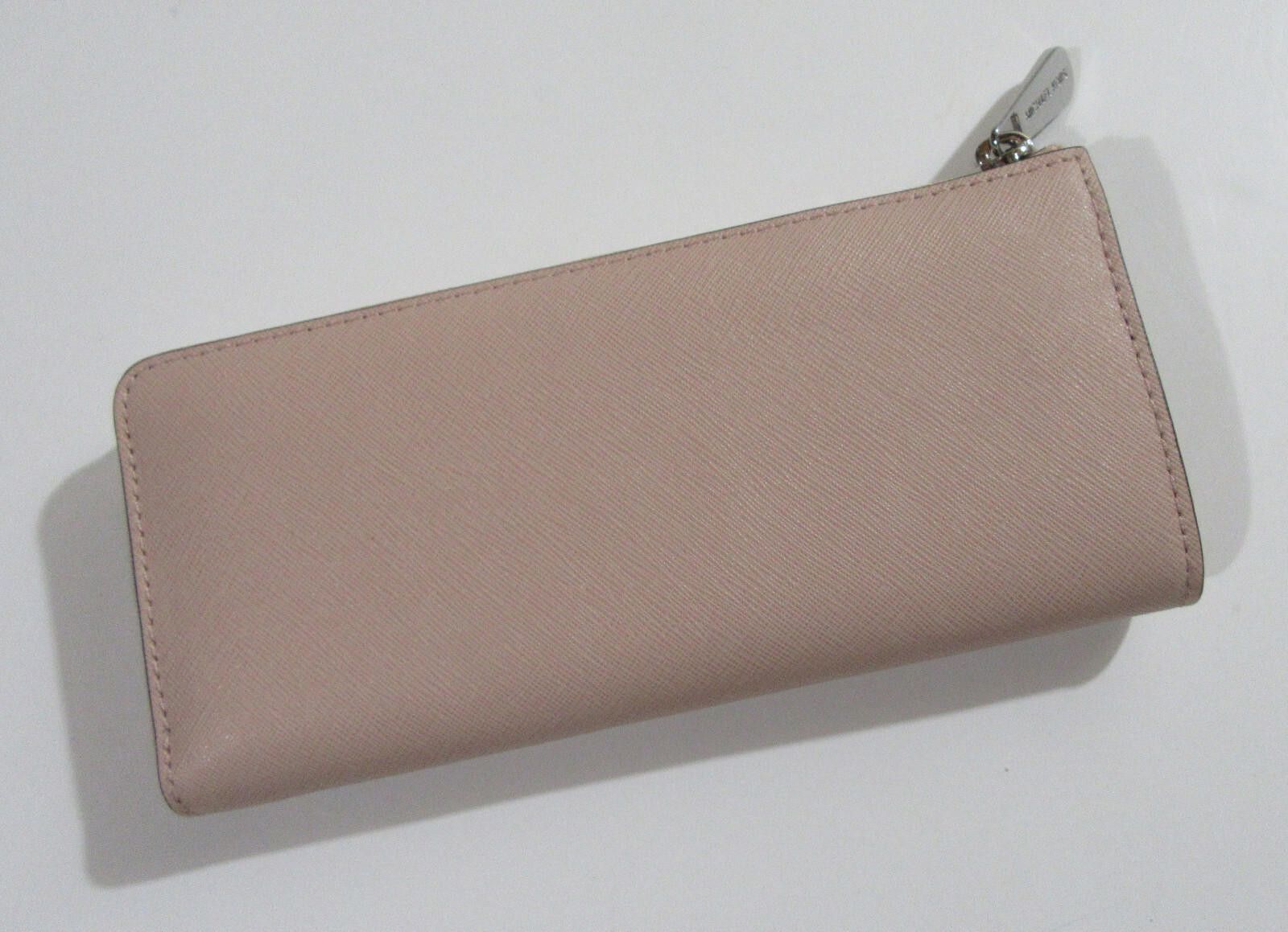 Michael Kors Michael Kors Jet Set Travel Three Quarter Zip Leather Wallet Size ONE SIZE - 2 Thumbnail